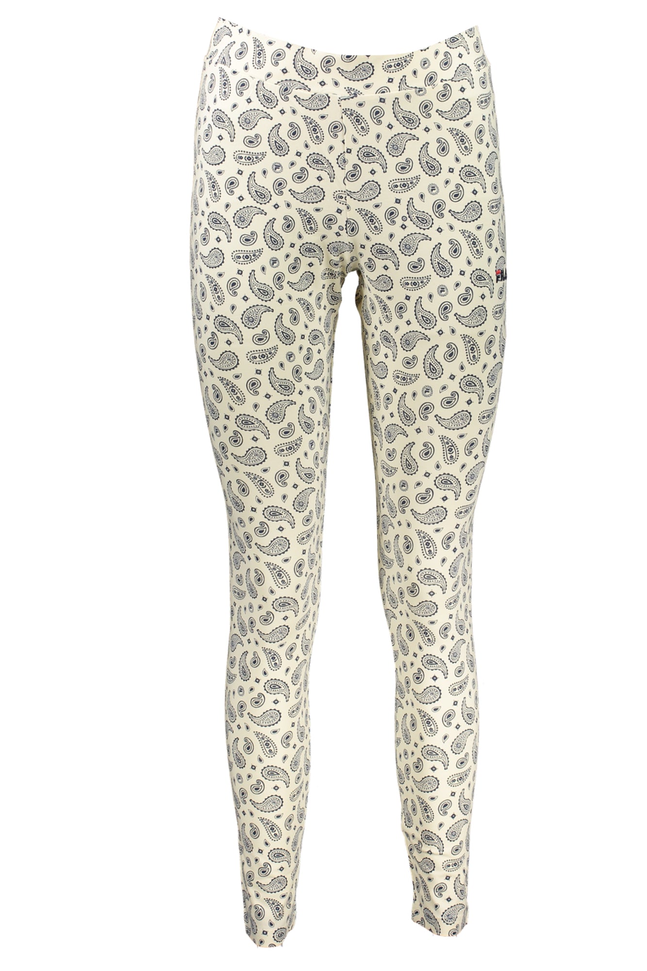 FILA Damen-Leggings Weiss – Elastische Jogginghose mit Logo-Stickerei | soulluna.de Weiß