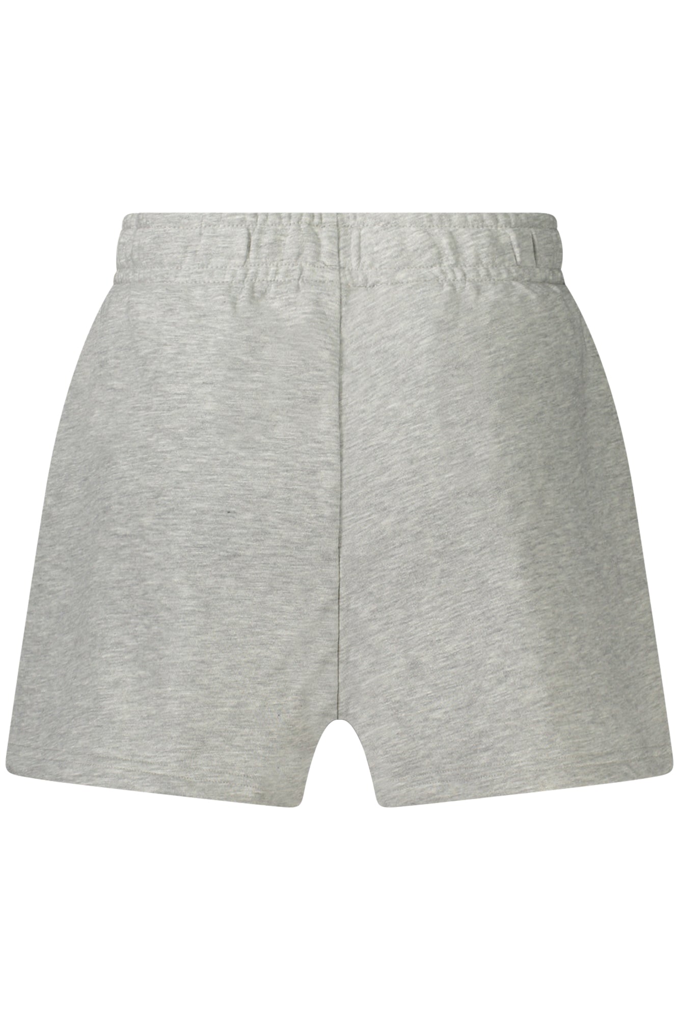 FILA Schwarze Kurze Hose Damen – Elastischer Bund mit Logo-Stickerei Grau