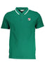 FILA HERREN-POLOSHIRT MIT KURZEN ÄRMELN, GRÜN