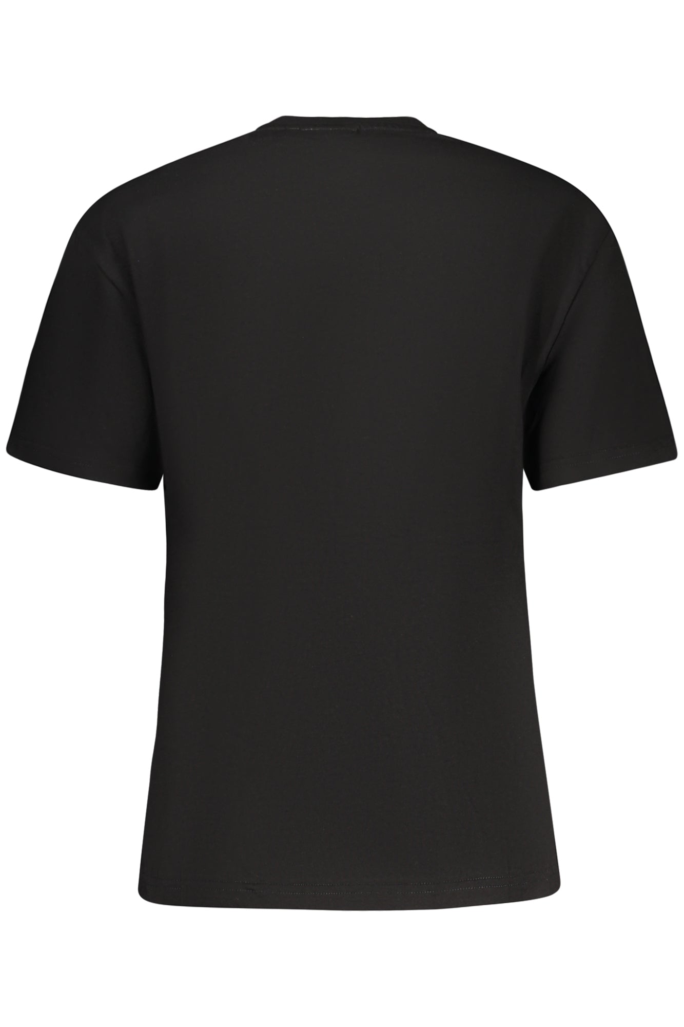 FILA Damen-T-Shirt mit Kurzarm – Weißes Basic aus Bio-Baumwolle Schwarz