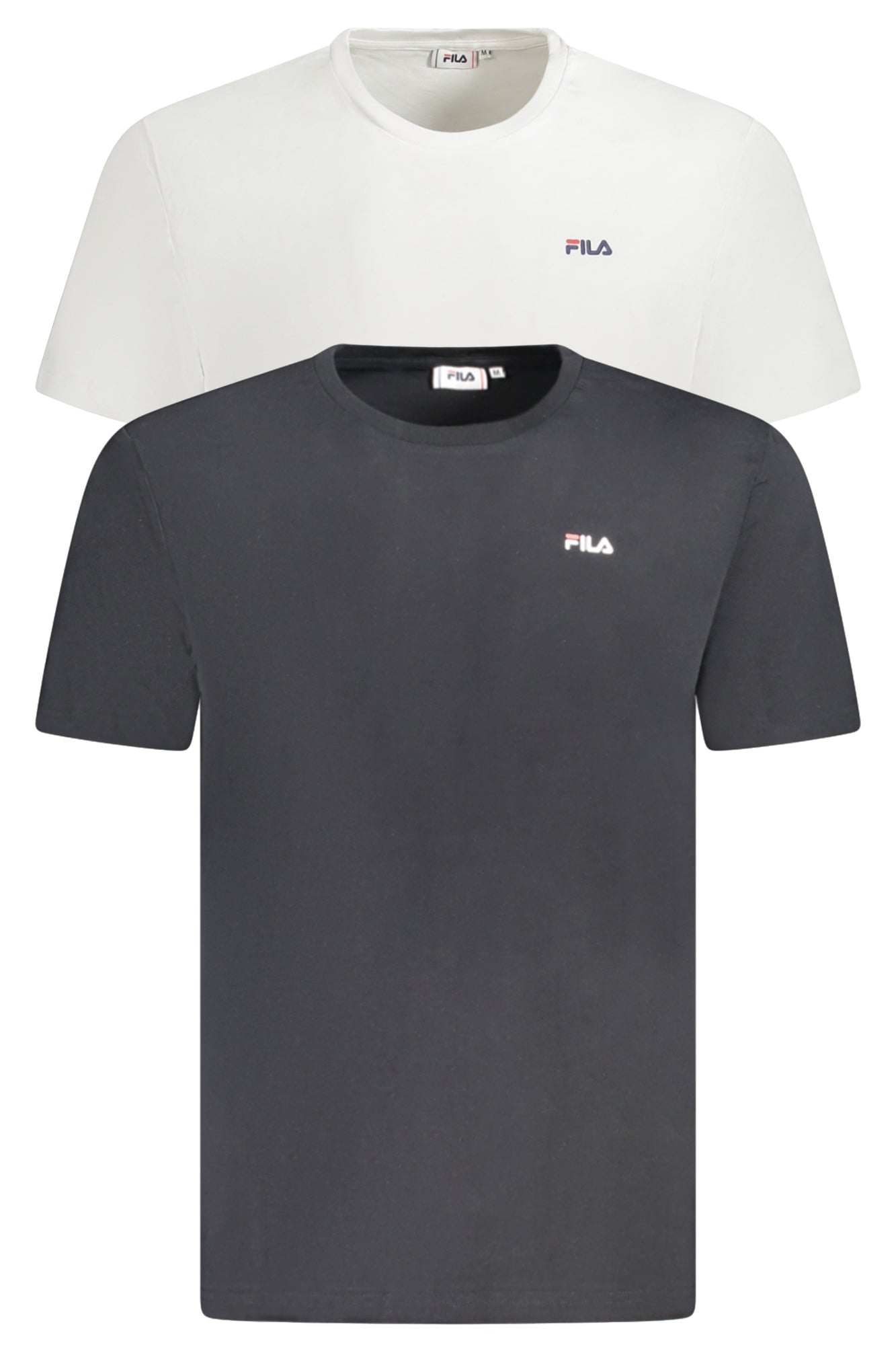 FILA Herren T-Shirt – Kurzarm, aus Baumwolle | T-Shirts Weiß