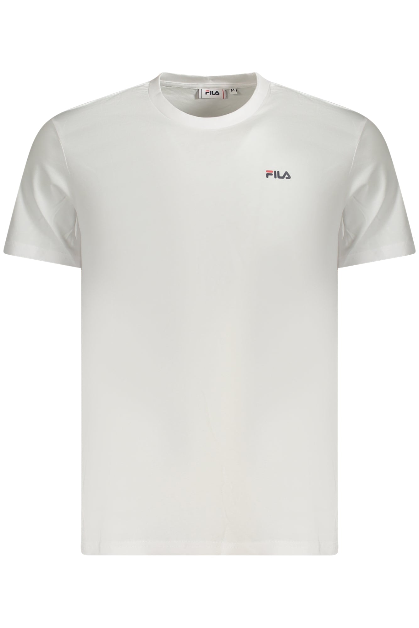 FILA Herren T-Shirt – Regular Fit, Kurzarm, aus Baumwolle Weiß
