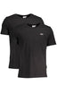 FILA Herren T-Shirt – Kurzarm, aus Baumwolle | T-Shirts Schwarz