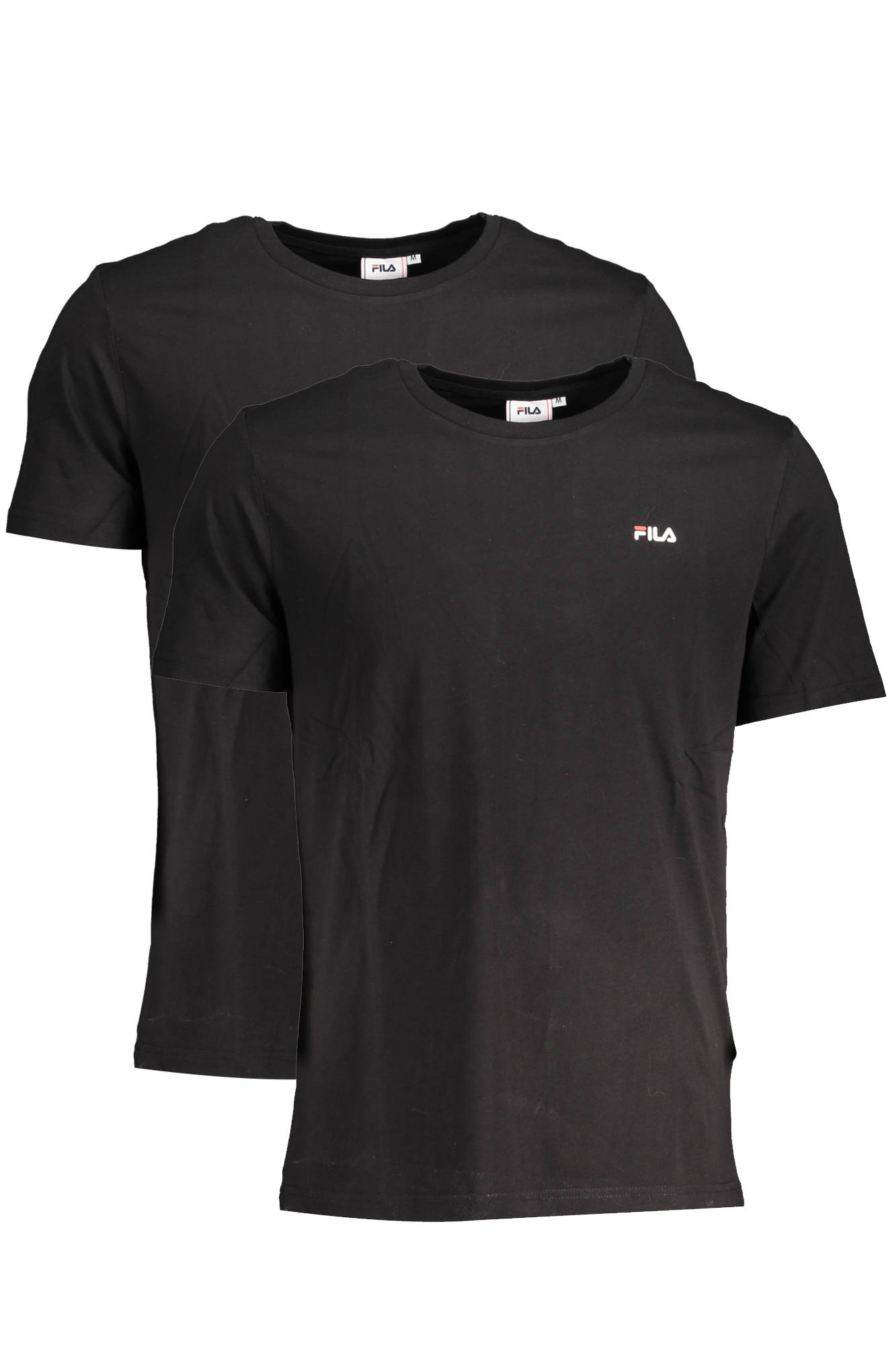 FILA Herren T-Shirt – Kurzarm, aus Baumwolle | T-Shirts Schwarz
