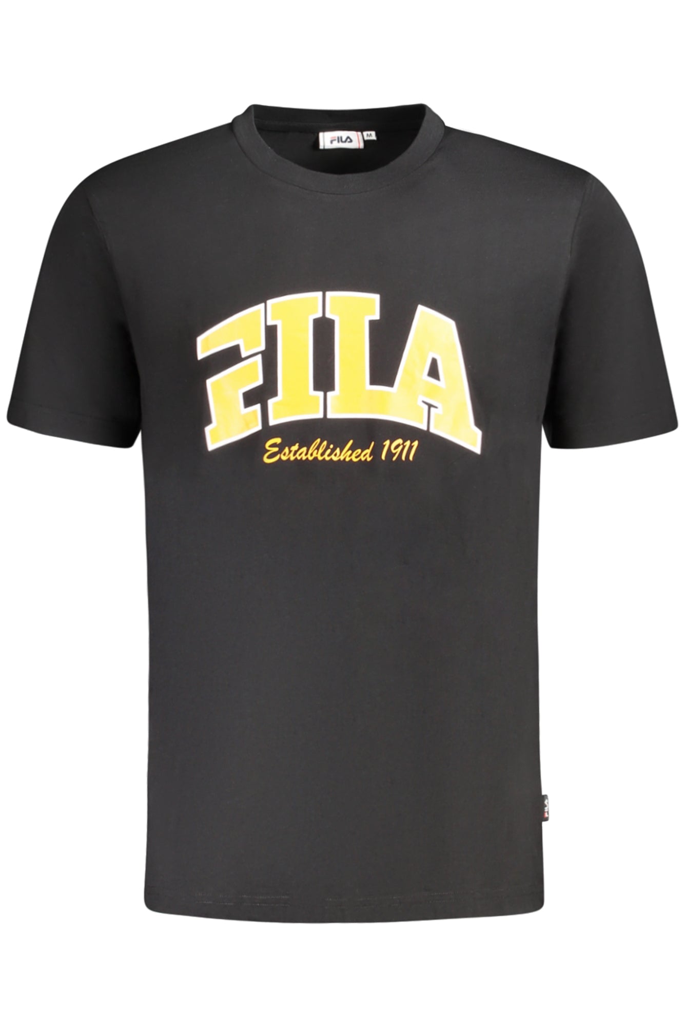 FILA Herren T-Shirt – Regular Fit, Kurzarm | T-Shirts Schwarz