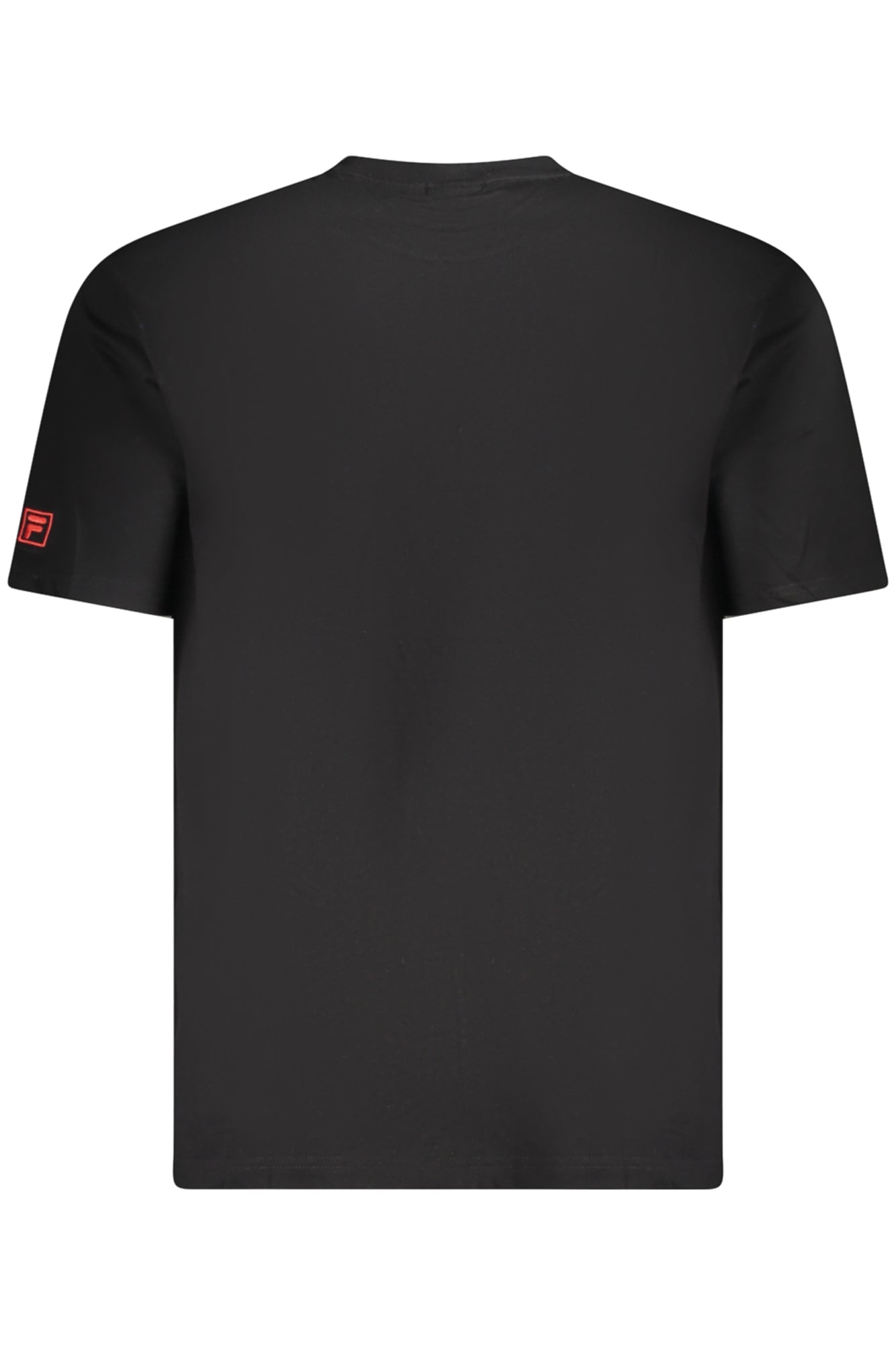 FILA Kurzarm-T-Shirt Herren Grau – Loose Fit Baumwolle für Sommer Schwarz