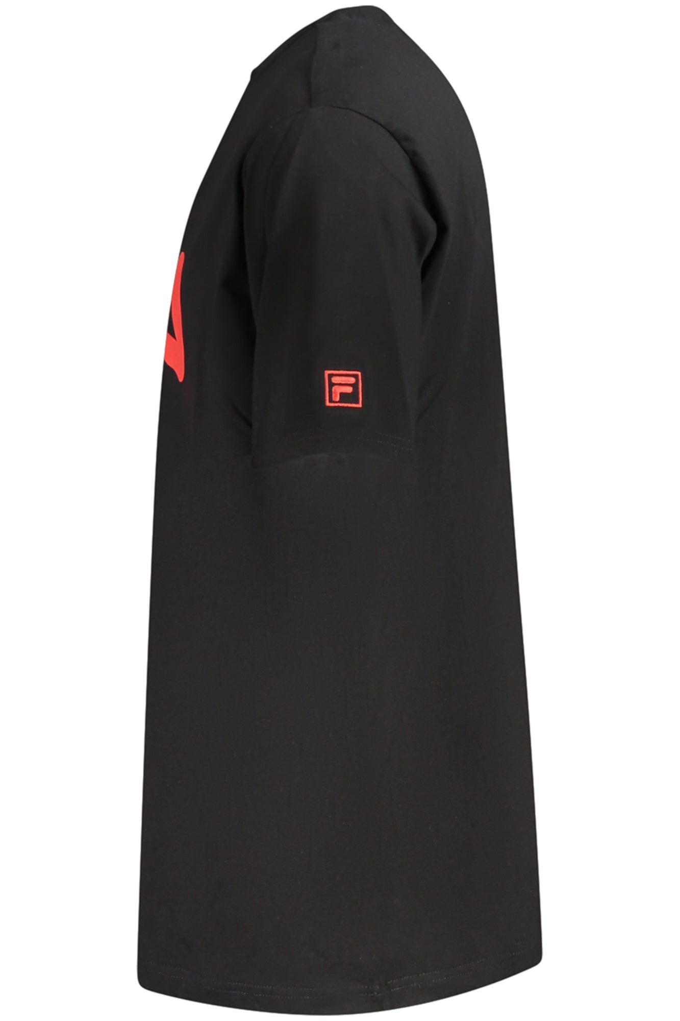 FILA Kurzarm-T-Shirt Herren Grau – Loose Fit Baumwolle für Sommer Schwarz