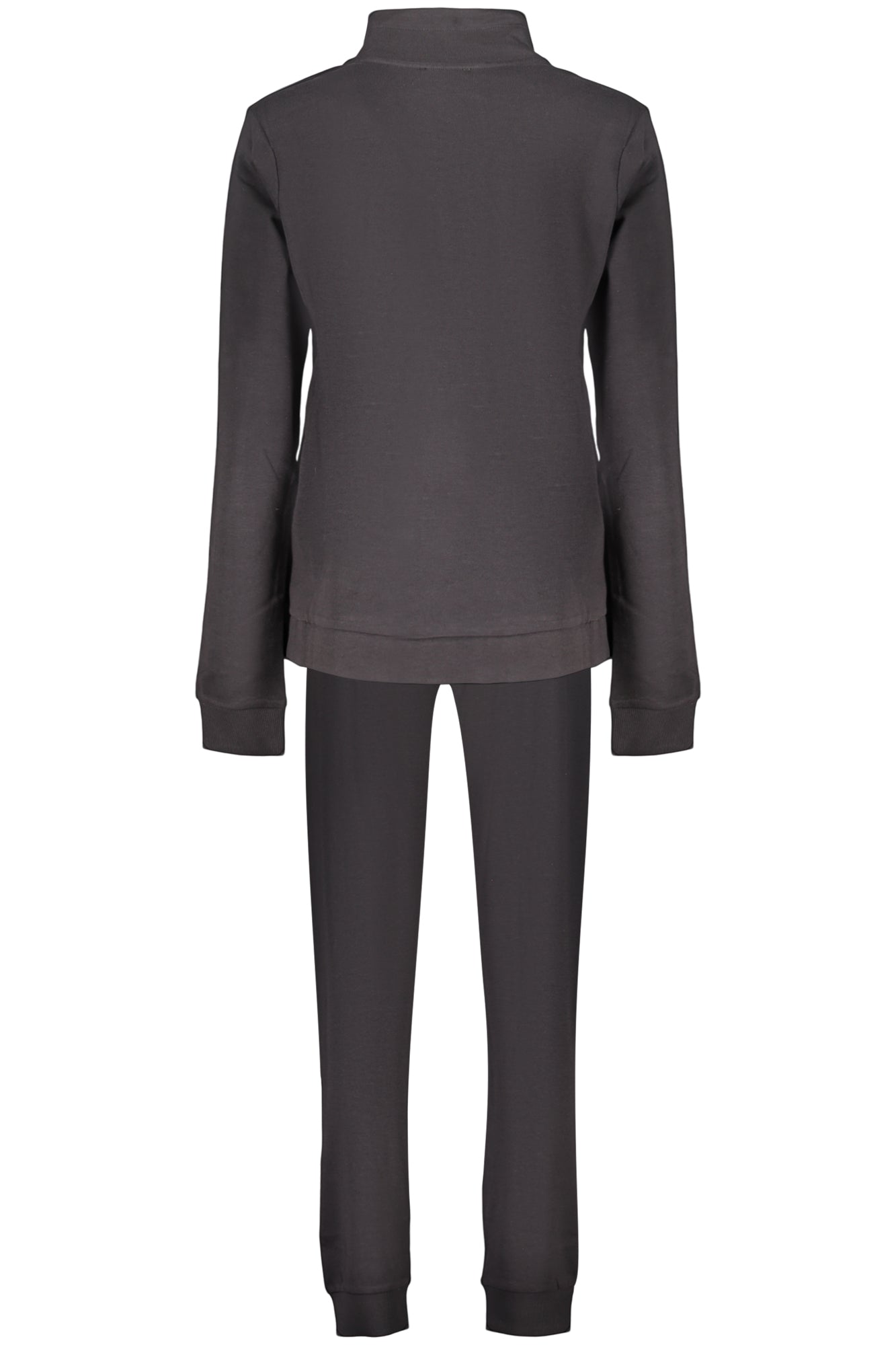 FREDDY Damen Sweatshirt – mit Taschen, mit Reißverschluss Schwarz