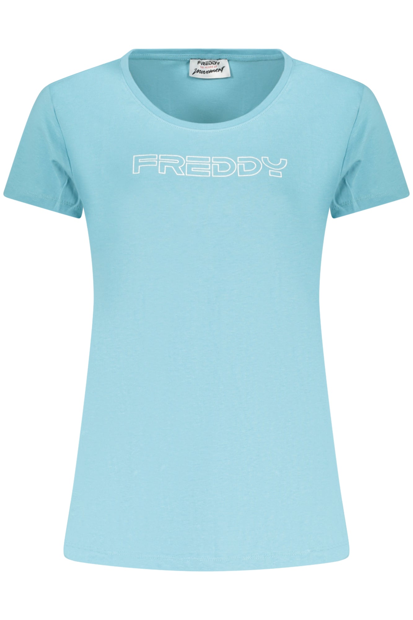 FREDDY Damen T-Shirt | T-Shirts günstig online kaufen Hellblau