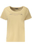 FREDDY DAMEN KURZARM T-SHIRT BEIGE