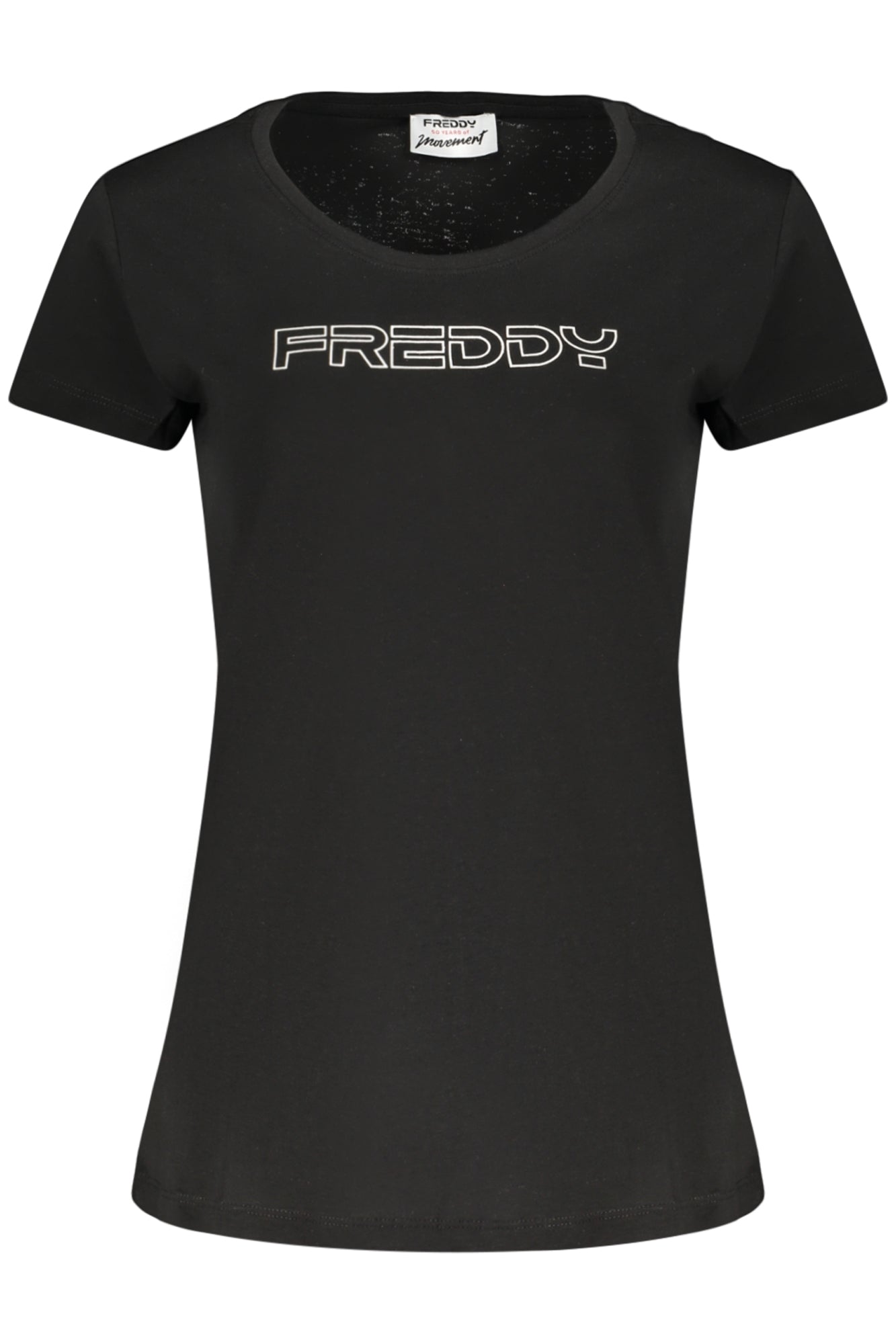 FREDDY Damen T-Shirt | T-Shirts günstig online kaufen Schwarz