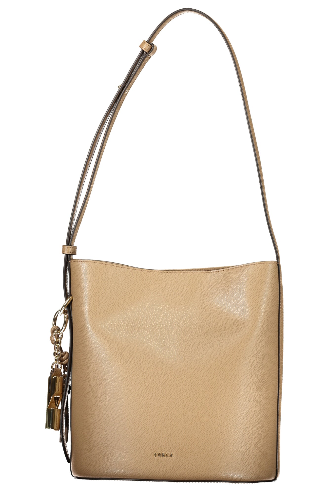 FURLA Damen-Brauntasche Roxie – Echte Pelle mit verstellbarem Schultergurt Braun