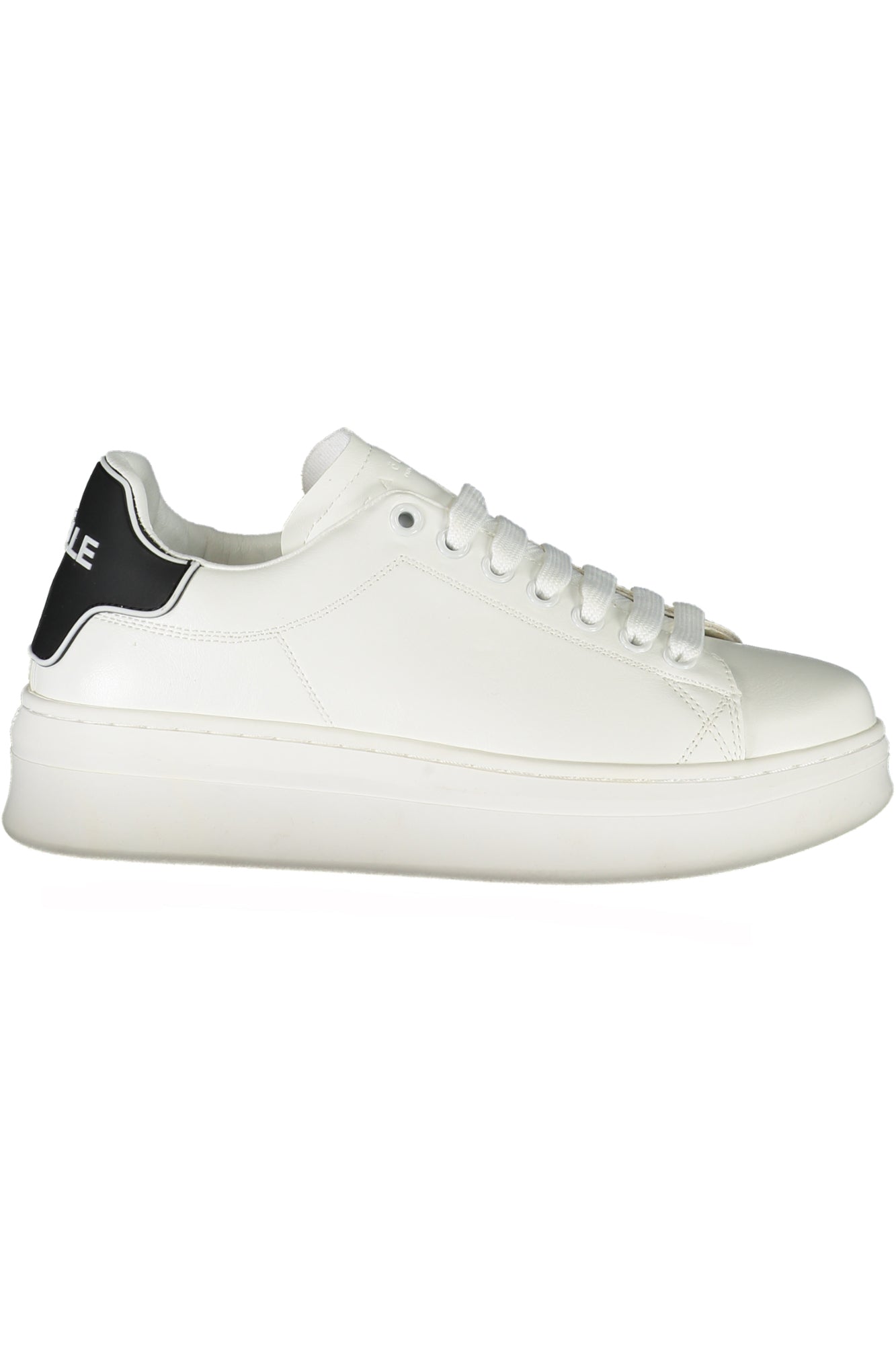 GAELLE PARIS Damen Sneaker – Sportschuhe mit Schnürsenkern Weiß