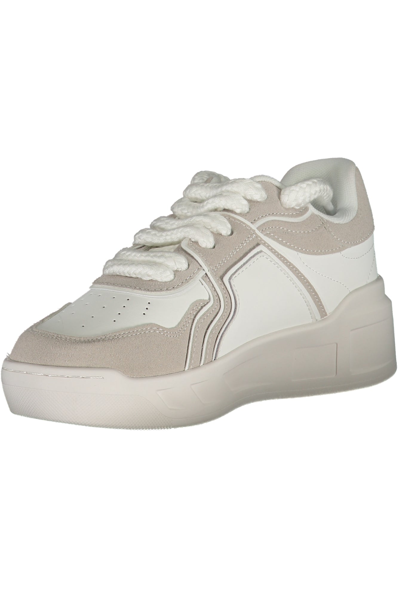 Gaelle Paris Weisse Sportschuhe Für Damen Weiß