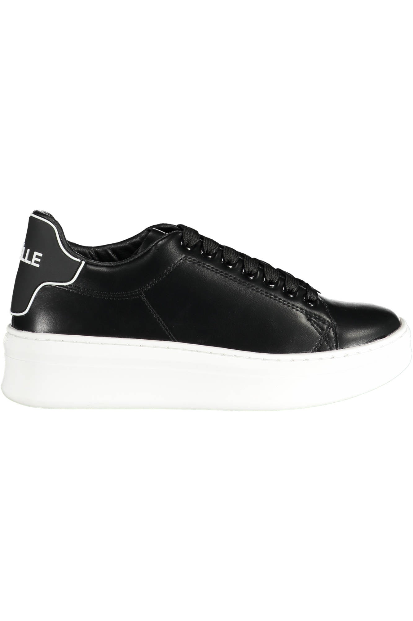 GAELLE PARIS Damen-Sportschuhe Schwarz – Sneaker für Herbst/Winter mit kontrastierenden Details Schwarz