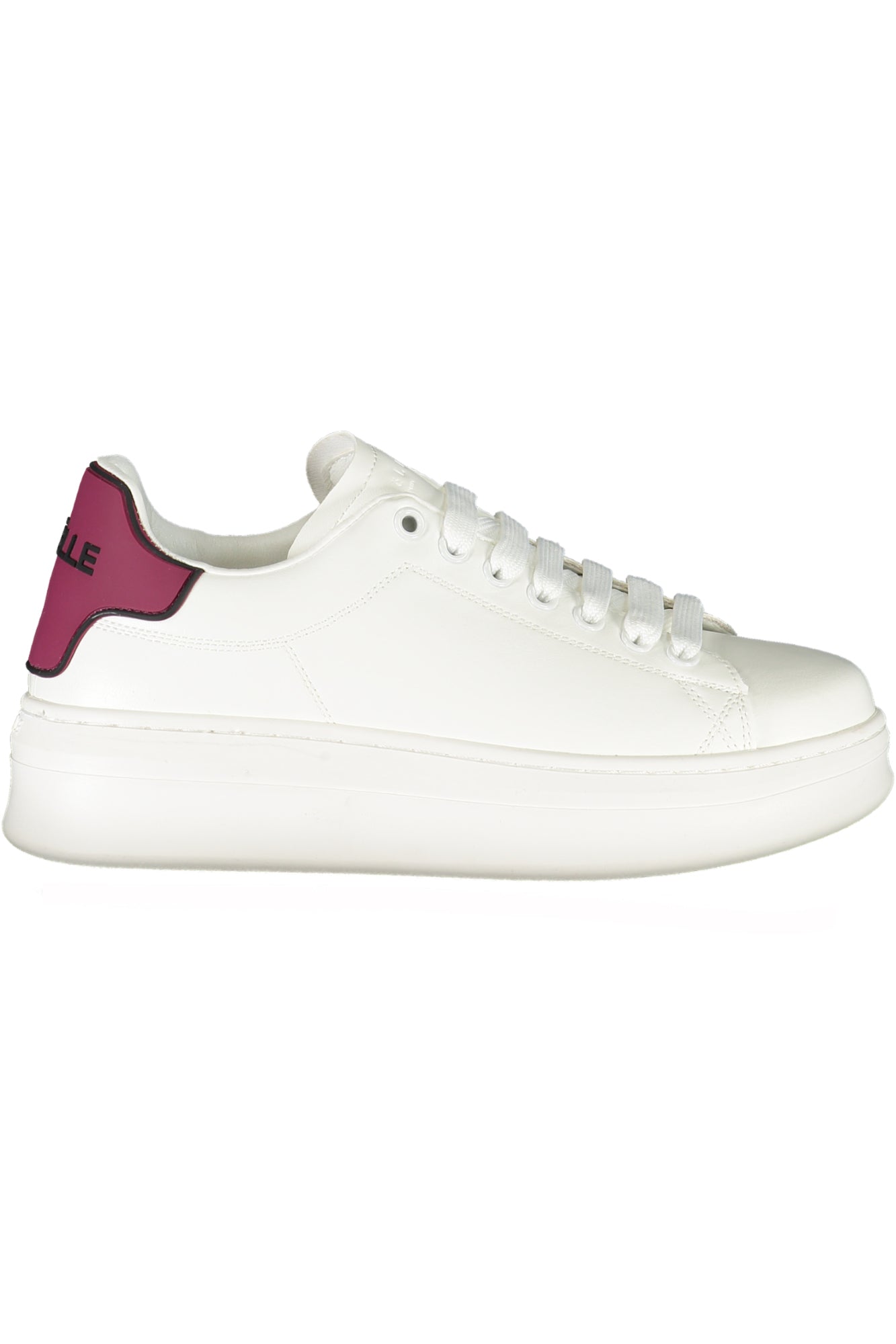 GAELLE PARIS Damen Sneaker – Sportschuhe mit Schnürsenkern Rot
