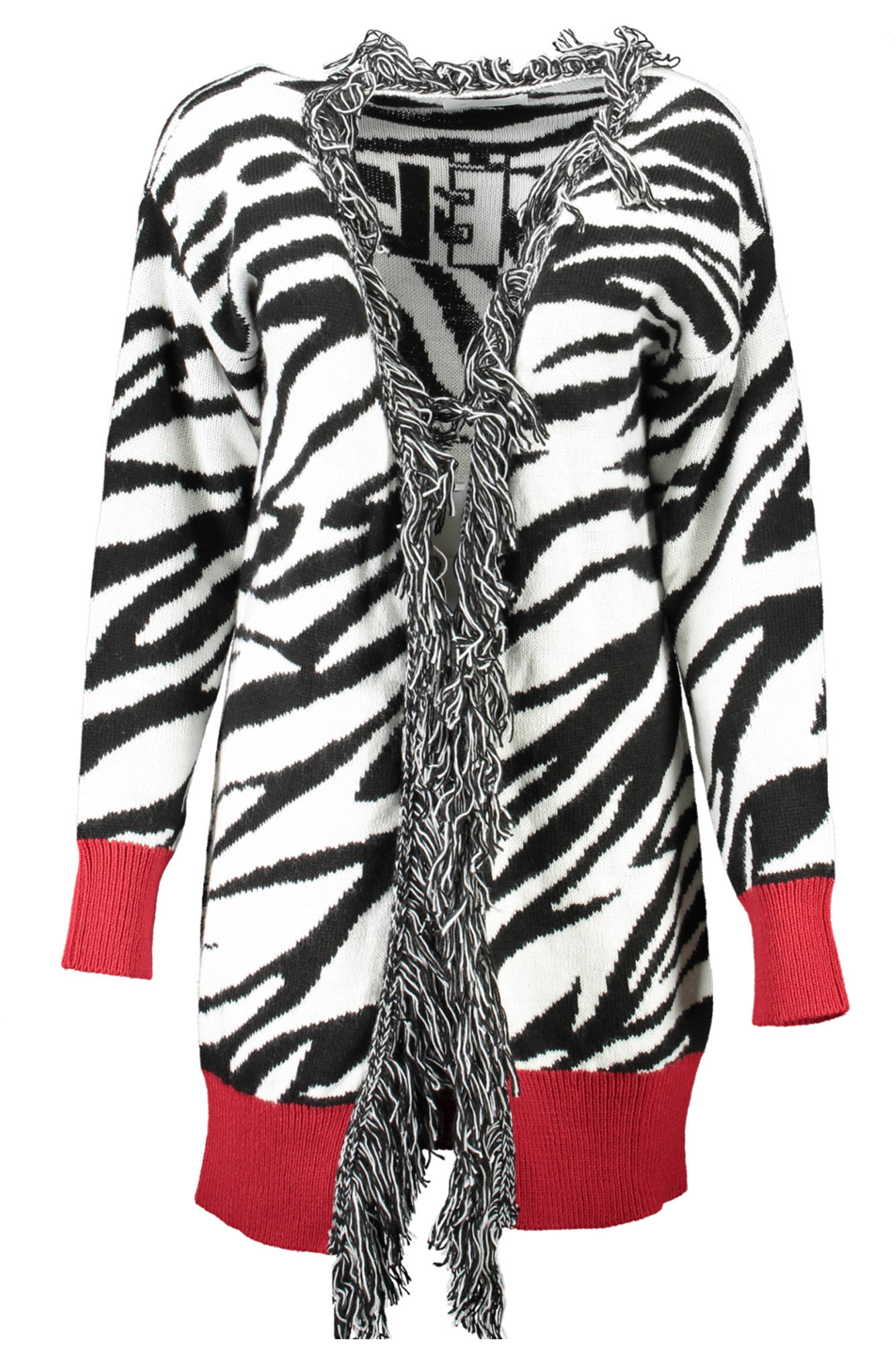 GAELLE PARIS Cardigan Damen Weiß – Langarm-Strickjacke mit Stickerei | soulluna.de Weiß