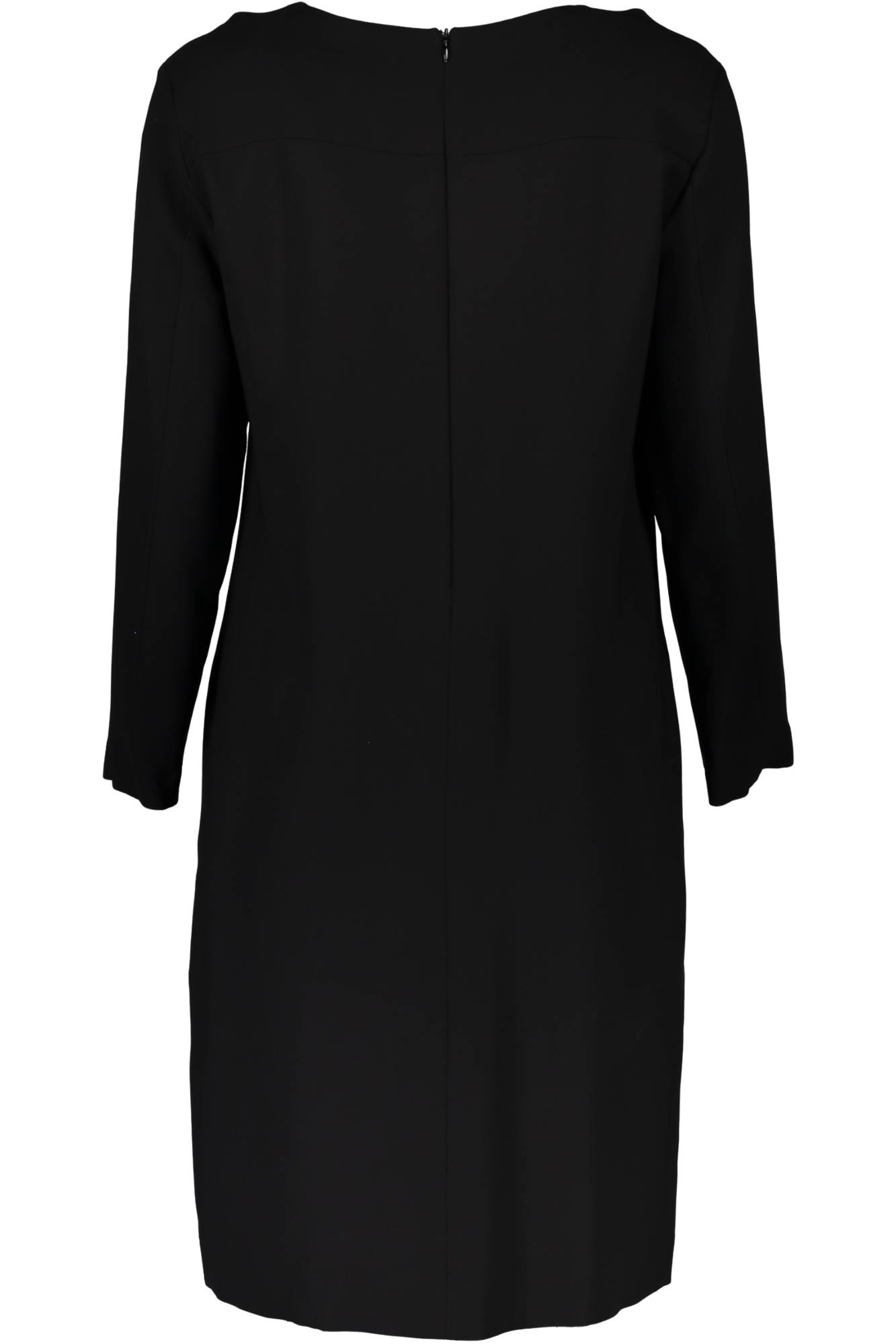 GANT Kurzes Kleid Damen Schwarz – Langarm mit Zip-Rücken | soulluna.de Schwarz