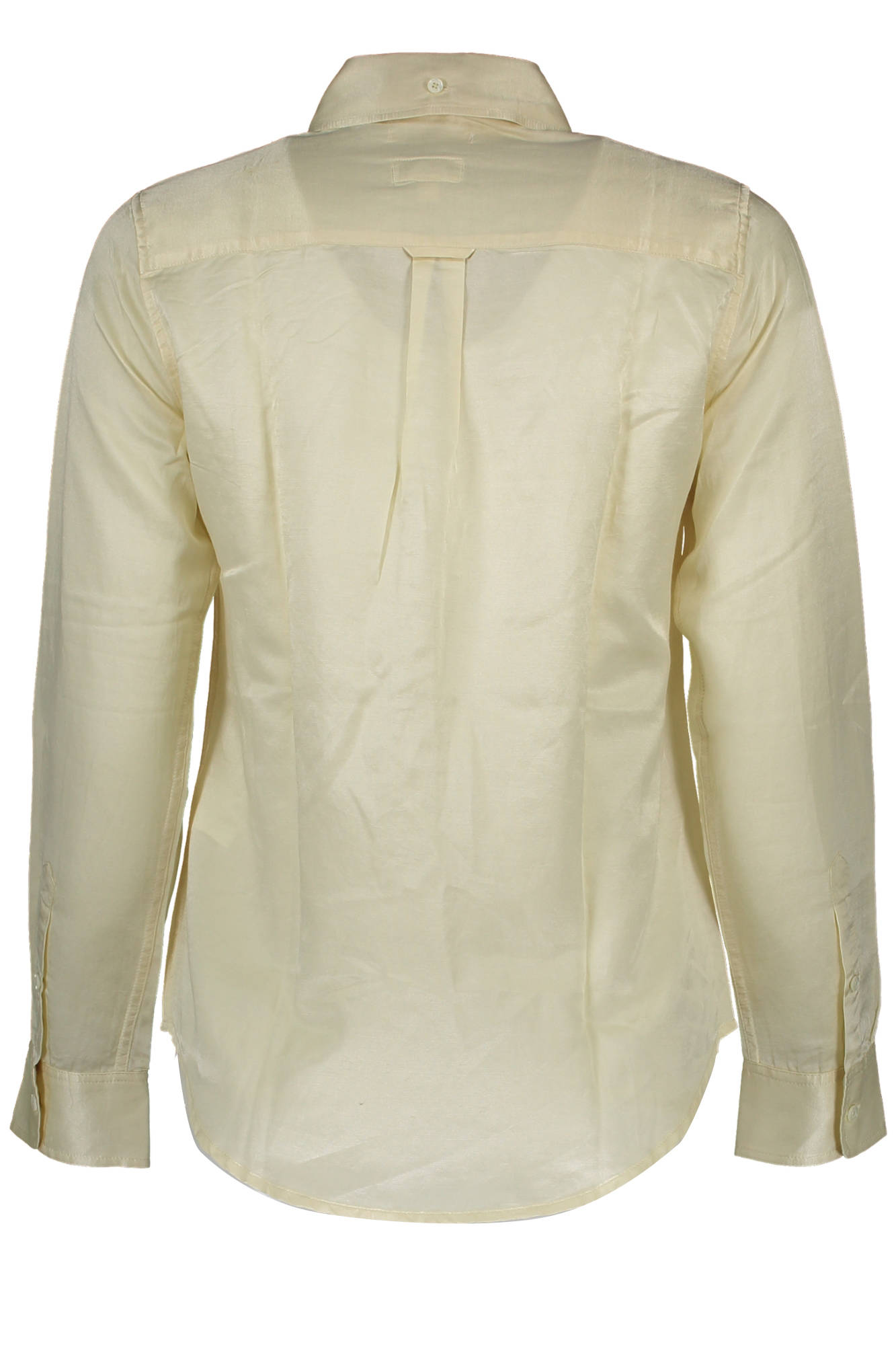 GANT Damen-Hemd Langarm Beige – Seiden-Cotton-Mix für Frühjahr/Sommer Beige