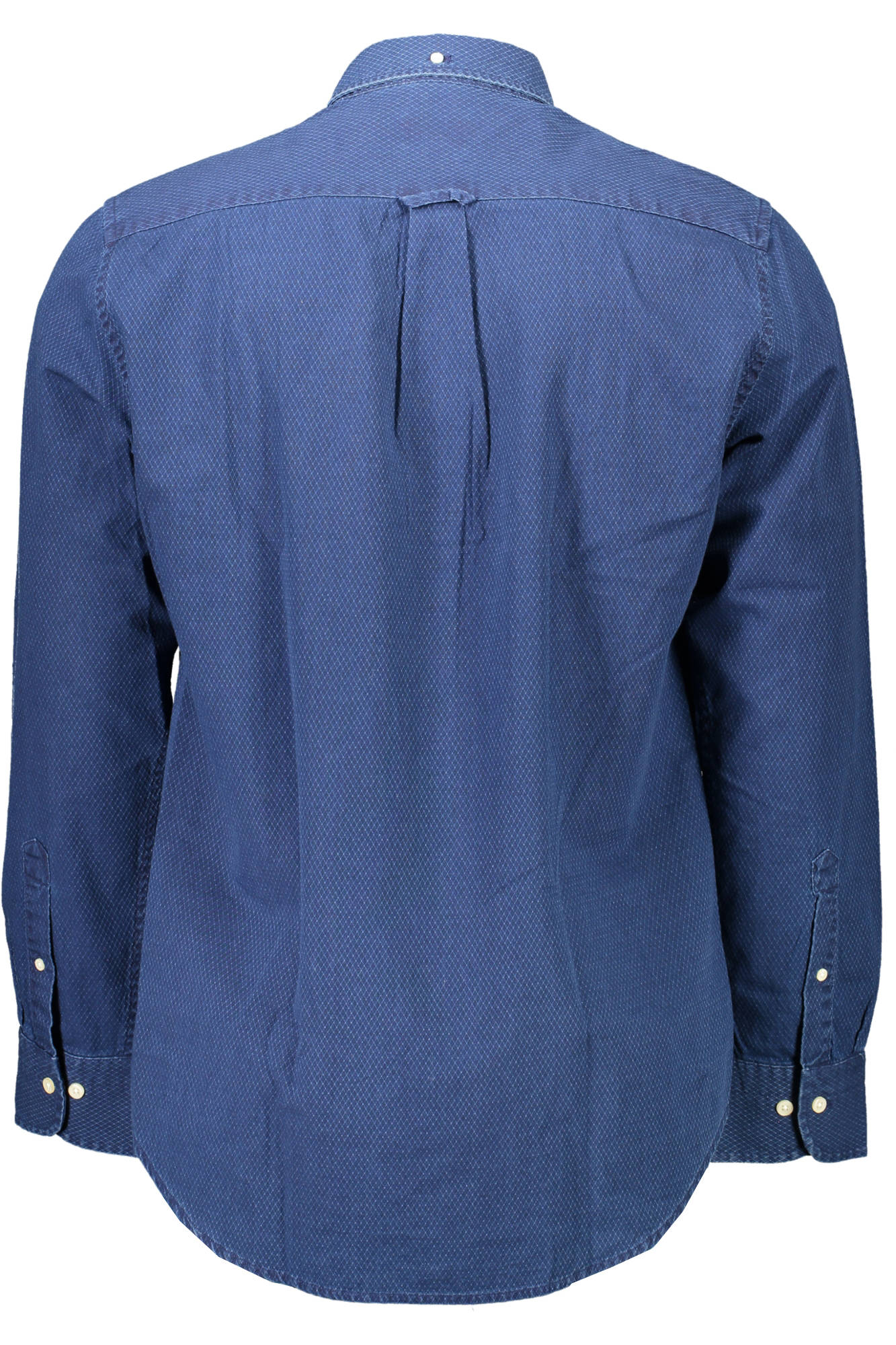 GANT Langarmhemd Herren Blau – Klassisches Baumwollhemd mit Button-Down-Kragen Blau