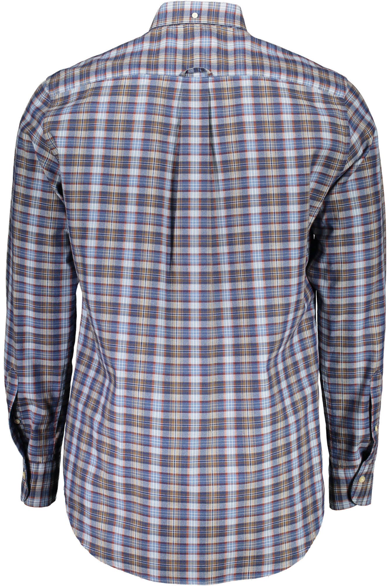 GANT Langarmhemd Herren – Blaues Regular Fit Hemd für Herbst/Winter Blau
