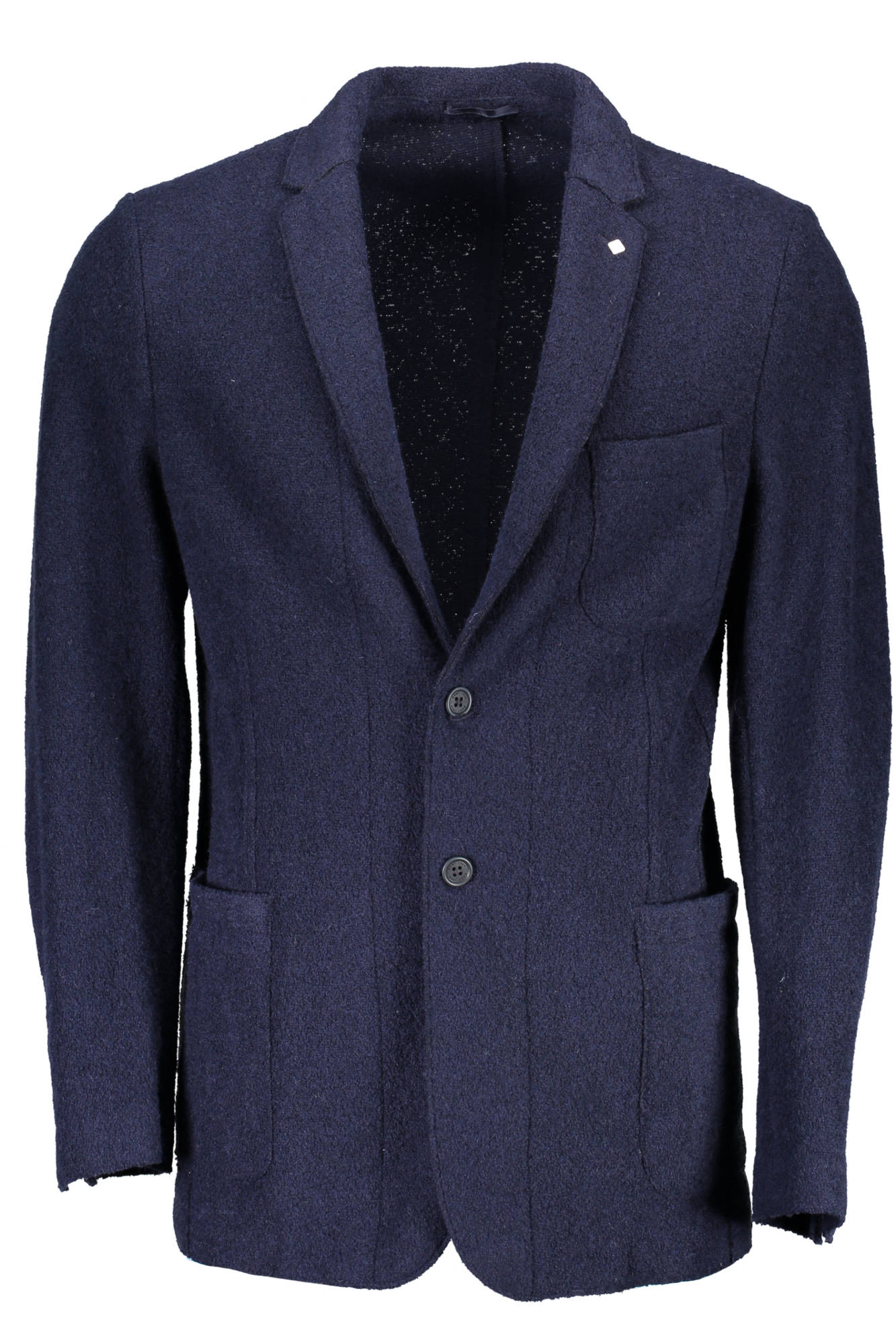 GANT Jacke Herren – Klassische Blaue Winterjacke aus Woll-Mix | soulluna.de Blau