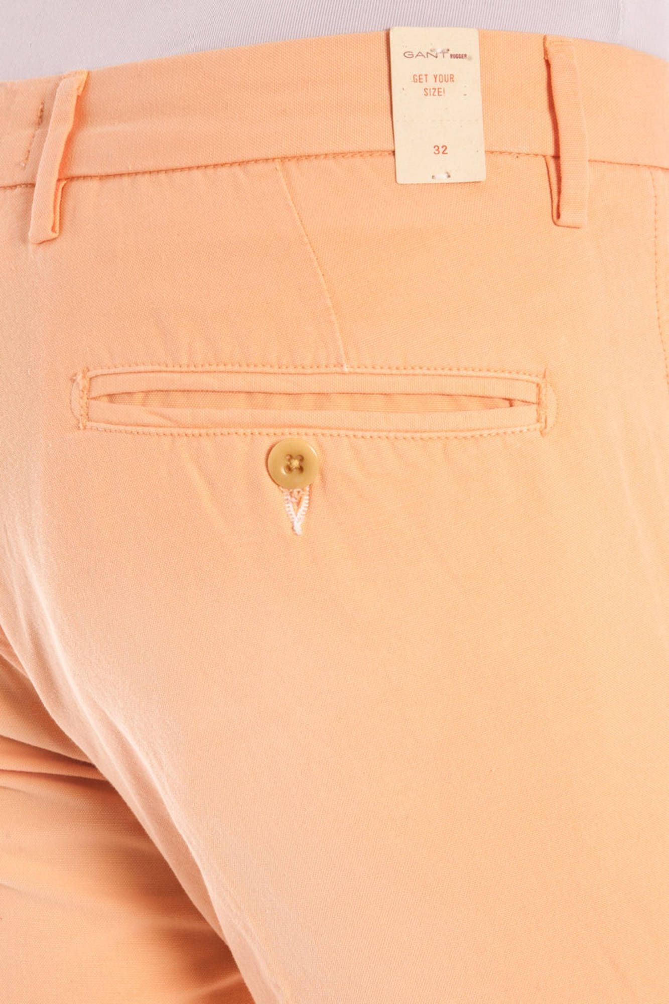 GANT Bermuda-Hose Herren – Leinen-Baumwolle-Mix für Sommer | soulluna.de Orange
