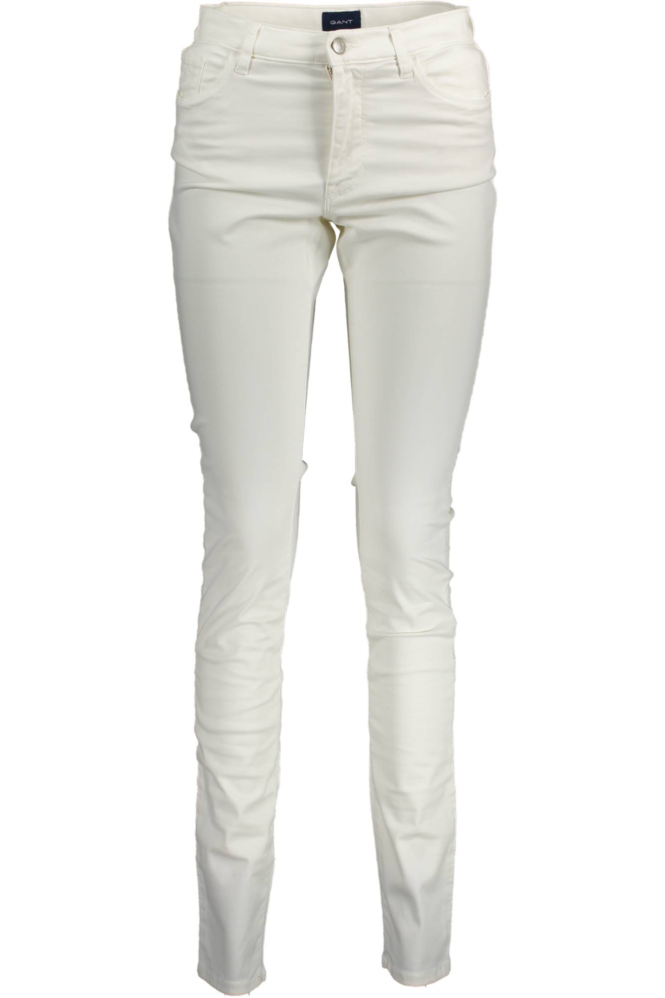 GANT Weisse Damenhose – Leicht & Elegant für Frühjahr/Sommer | soulluna.de Weiß