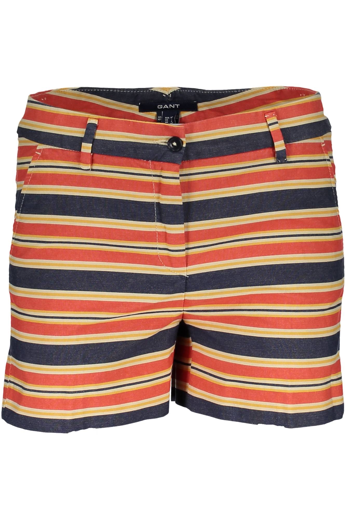 GANT Kurze Hose Damen – Mehrfarbige Sommerhose aus Baumwolle | soulluna.de Mehrfarbig
