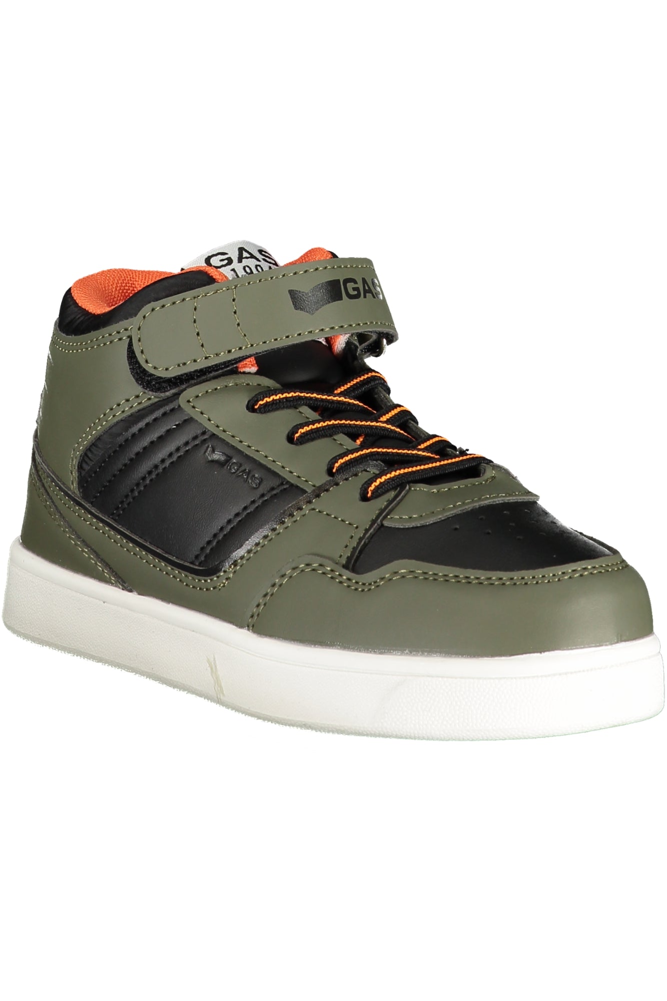 Gas Sportschuh Für Kinder Weiss Grün