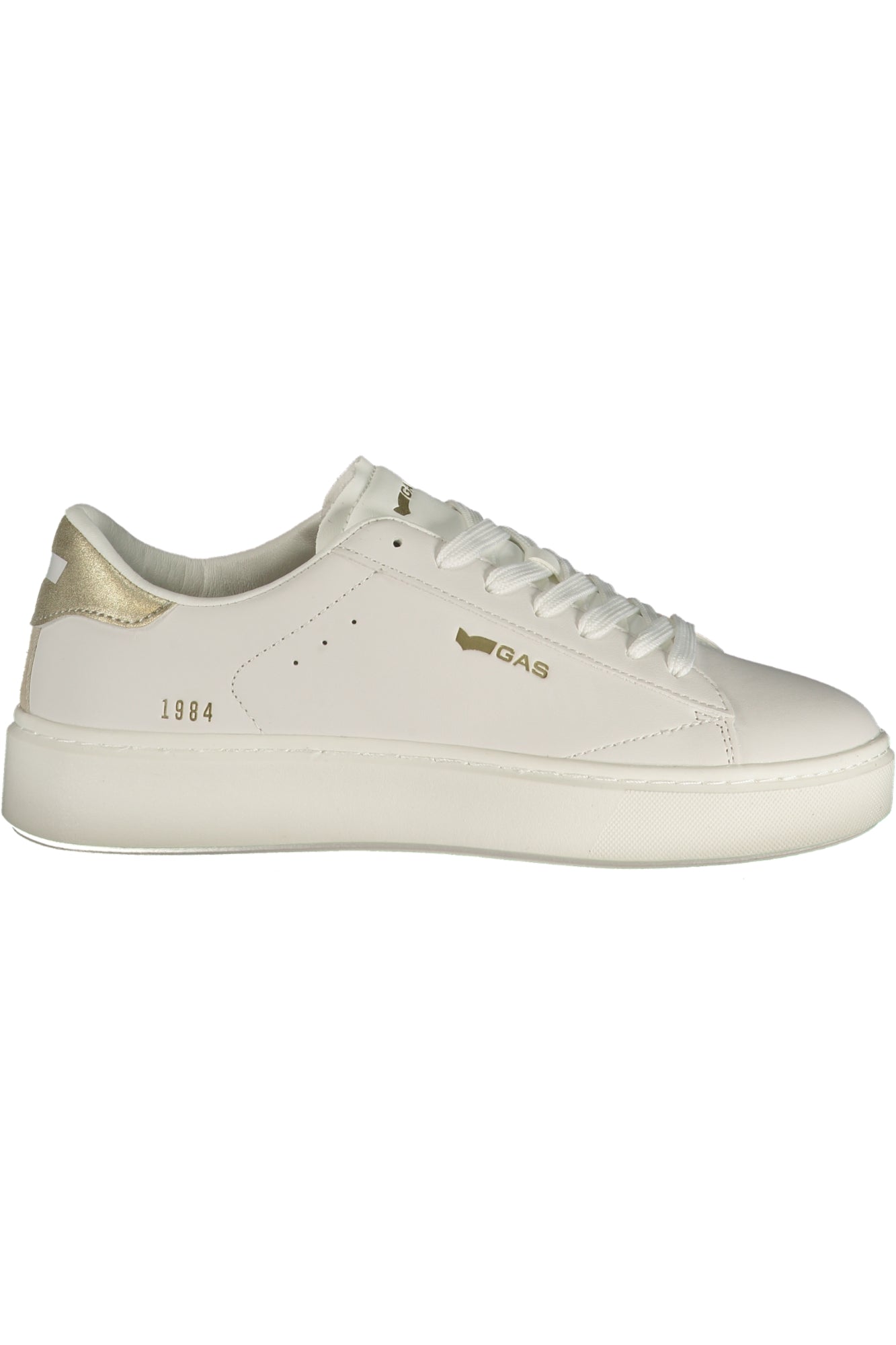 GAS Damen Sneaker – Leonard Ltx Sportschuh, sportlich Weiß