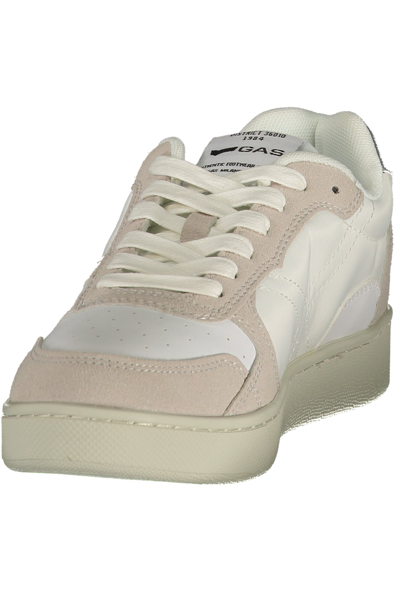 GAS Damen Sneaker – Sportschuh mit Schnürsenkeln, sportlich Weiß