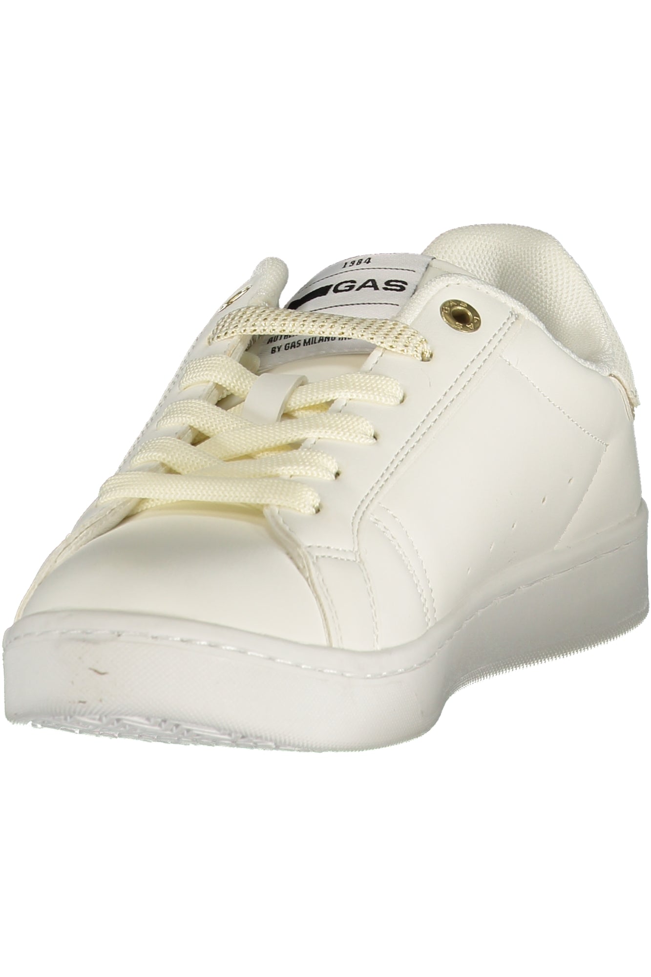GAS Damen Sneaker – Sportschuh mit Schnürsenkeln, sportlich Weiß