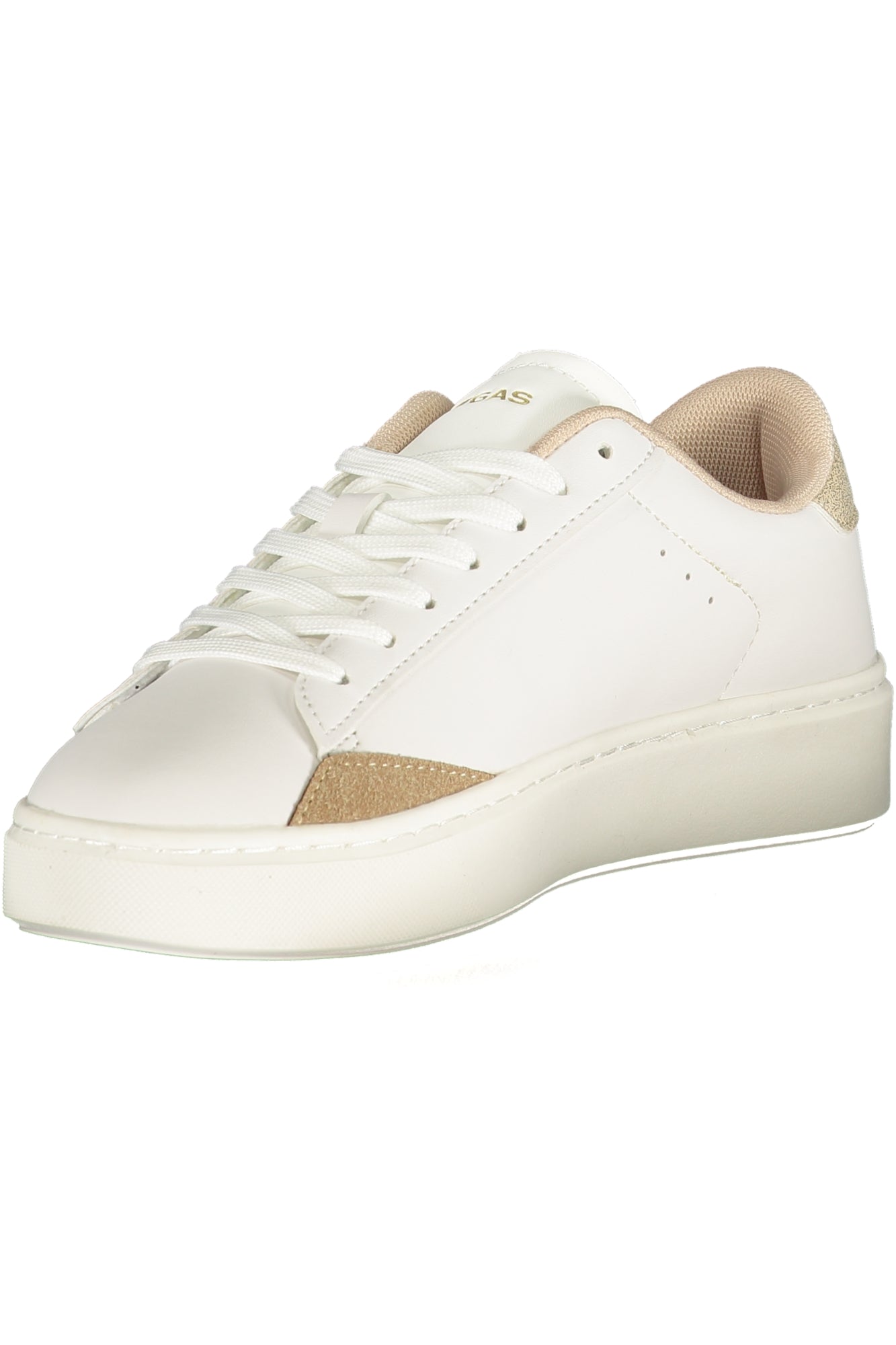 GAS Damen Sneaker – Leonard Ltx Sportschuh, sportlich Weiß