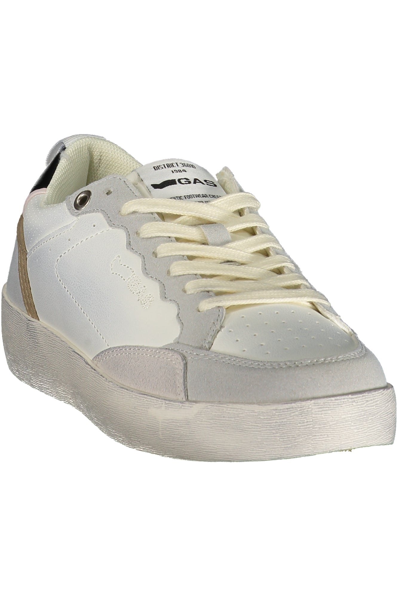 GAS Damen Sneaker – Sportschuh mit Schnürsenkeln, sportlich Grau