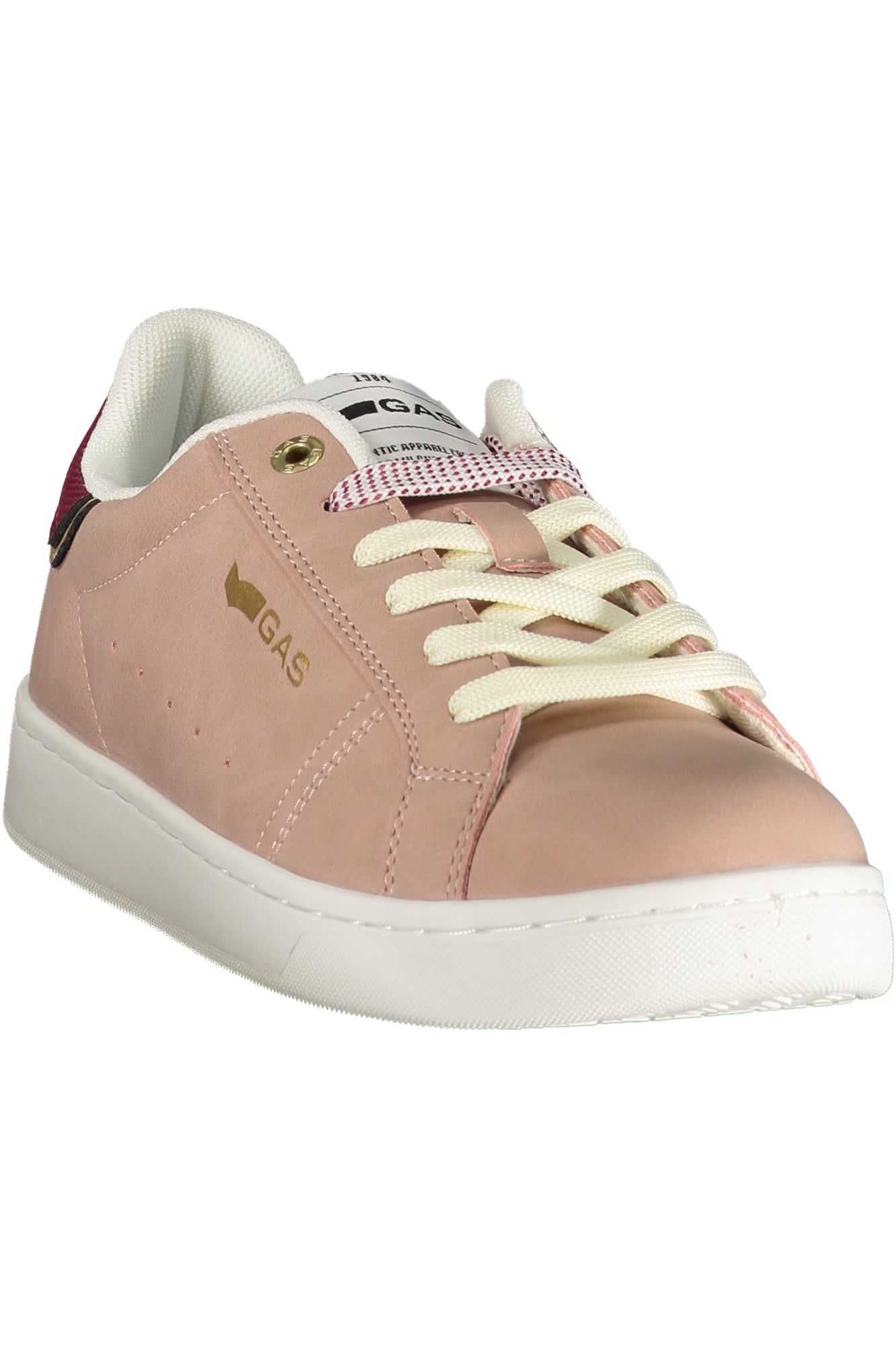 GAS Damen Sneaker – Sportschuh mit Schnürsenkeln, sportlich Rosa