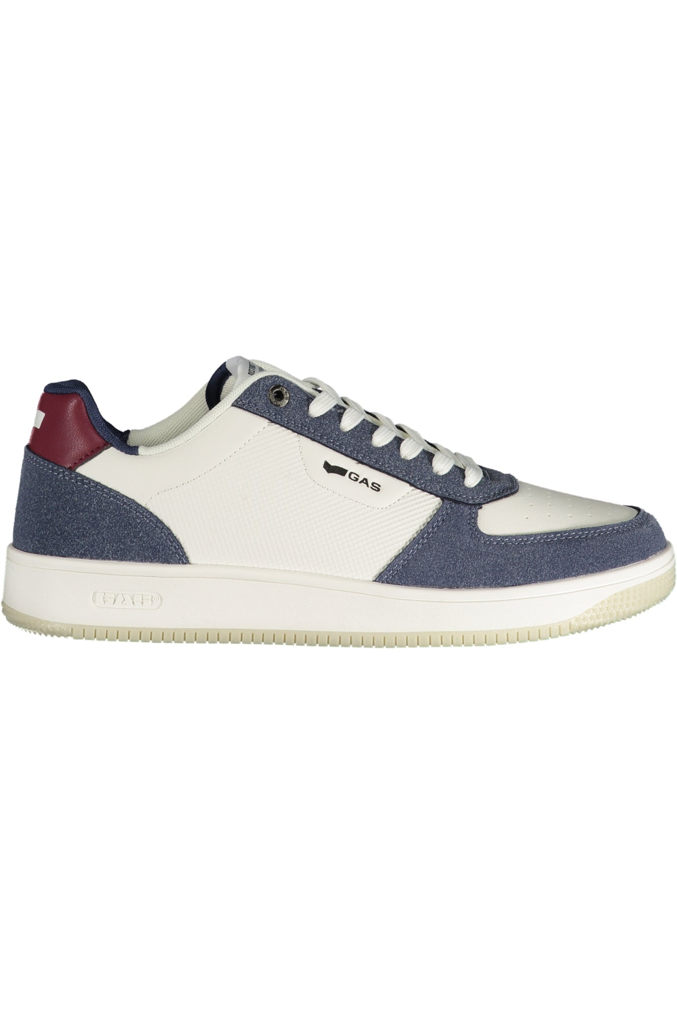 GAS Herren Sneaker – Sportschuh mit Schnürsenkeln, sportlich Weiß