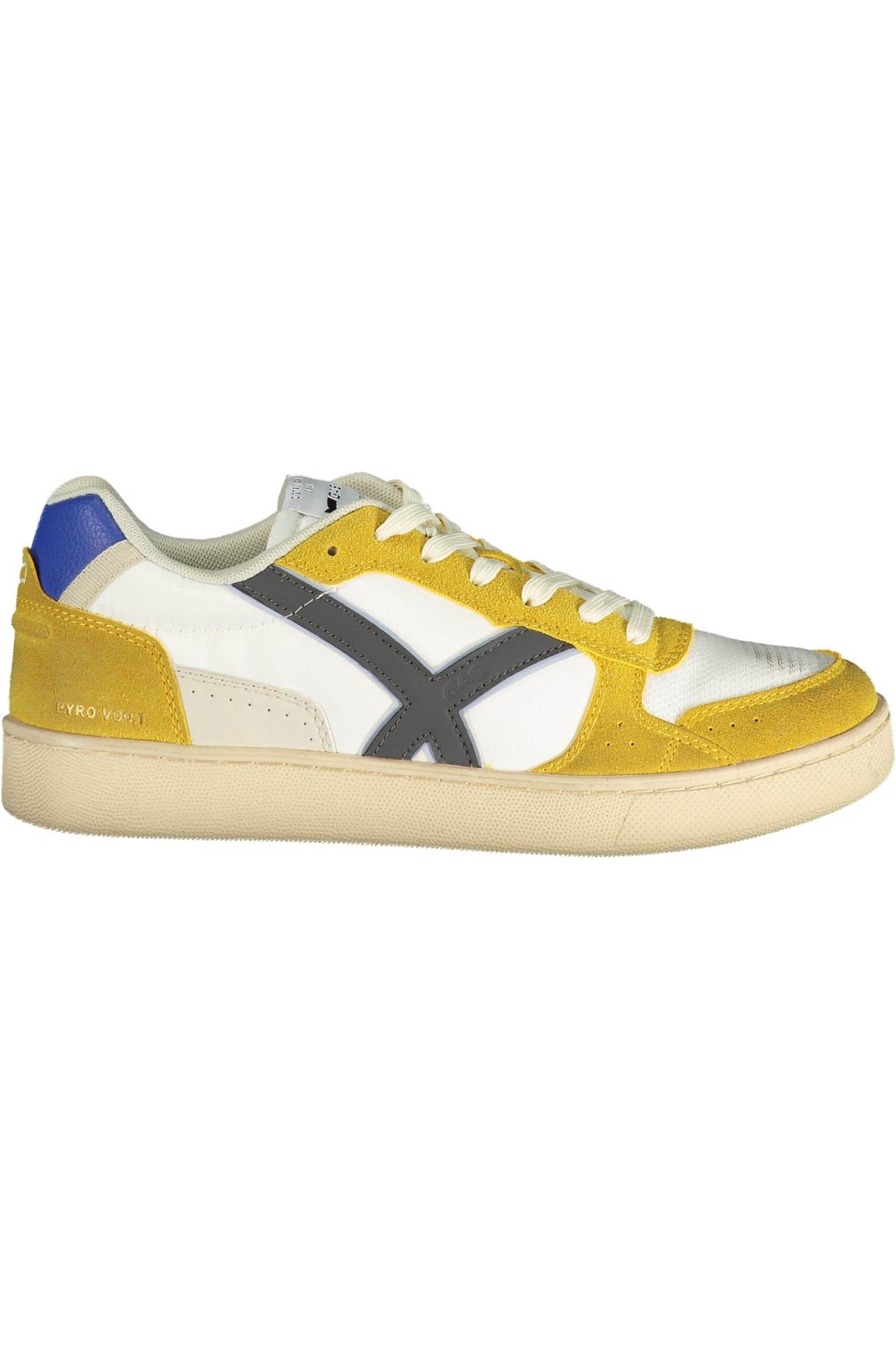 GAS Herren Sneaker – Sportschuh mit Schnürsenkeln, sportlich Weiß