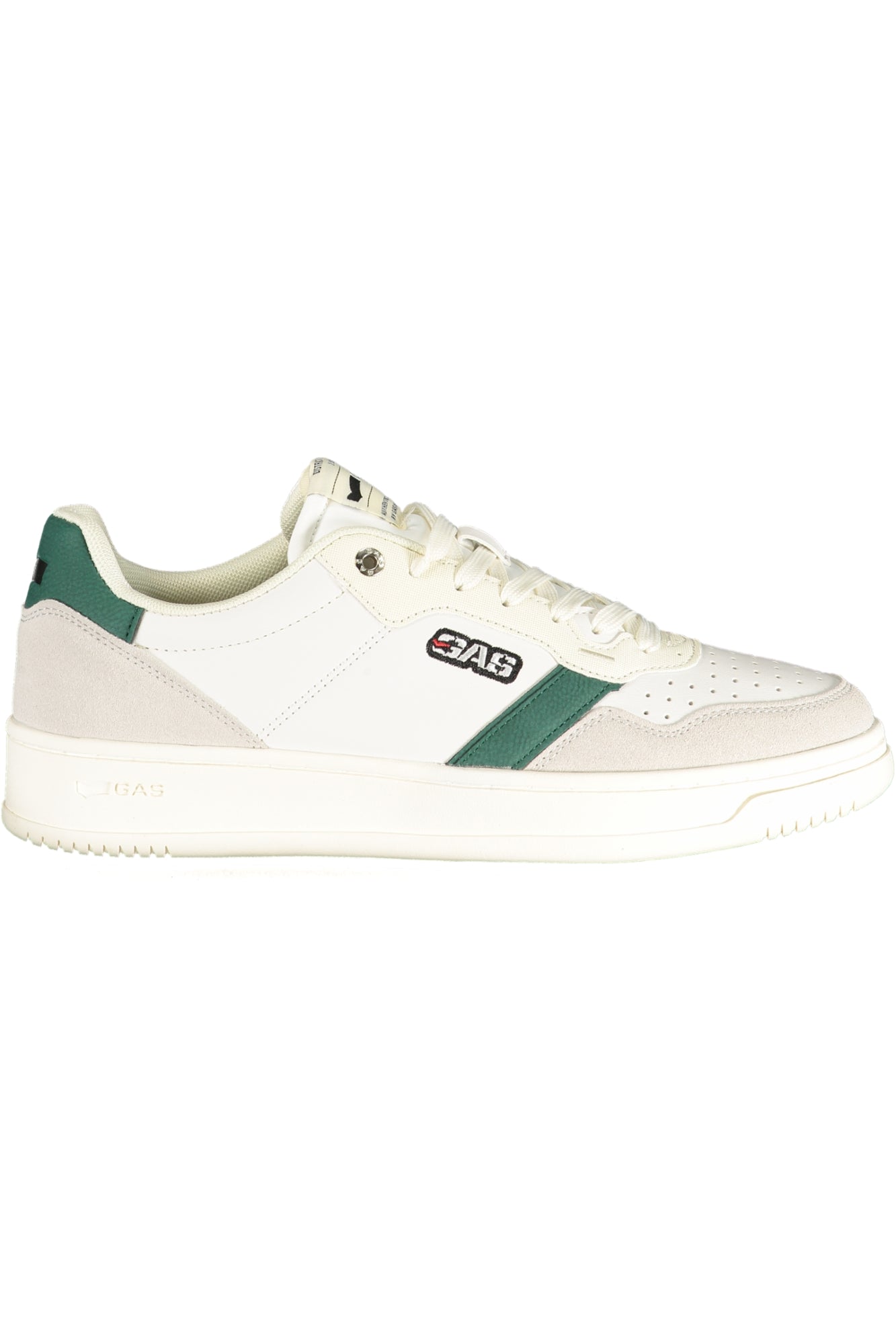 GAS Herren-Sportschuhe – Weiße Sneaker mit blauen Details für den Sommer Weiß