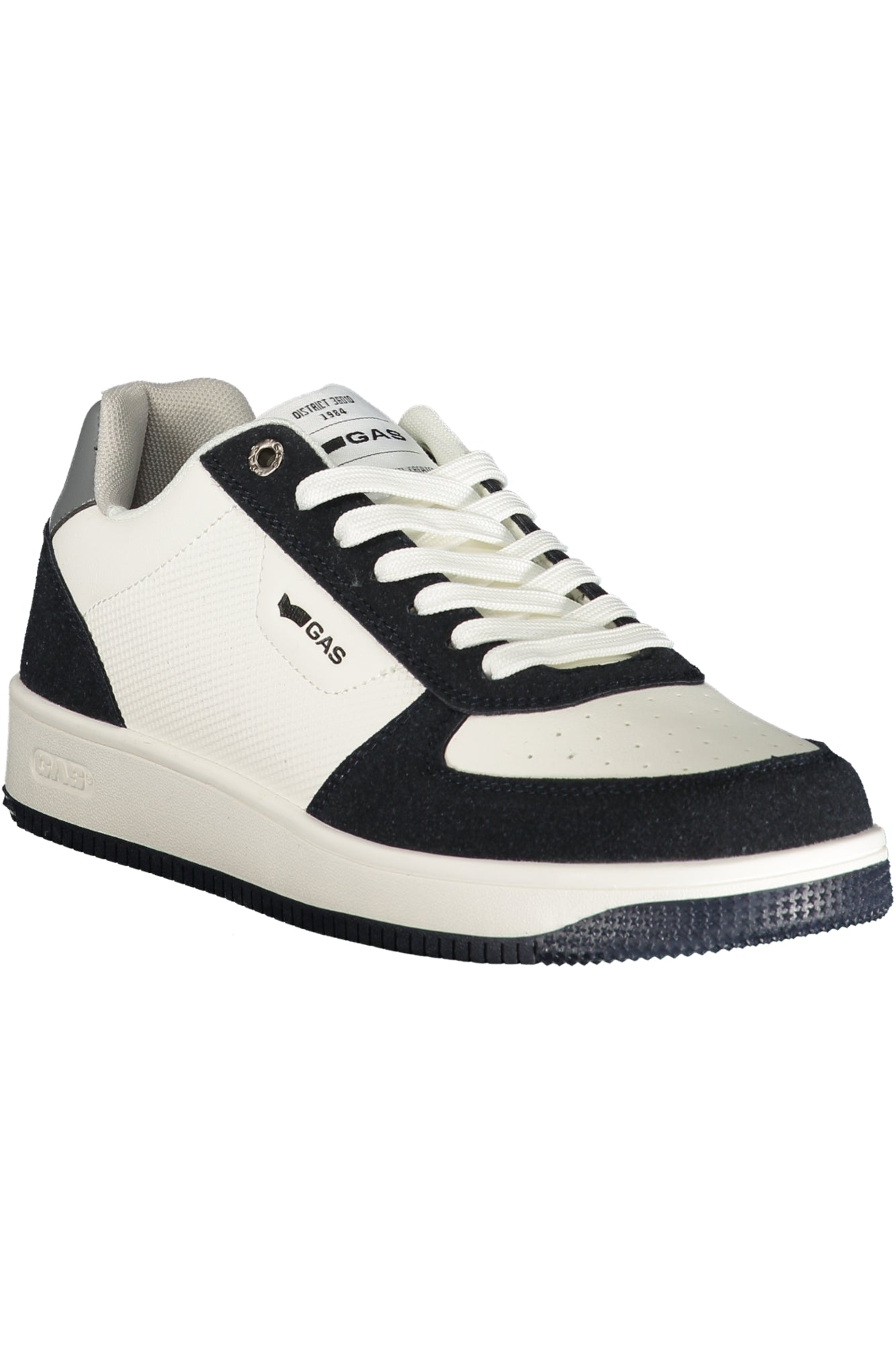 GAS Herren Sneaker – Sportschuh mit Schnürsenkeln, sportlich Weiß