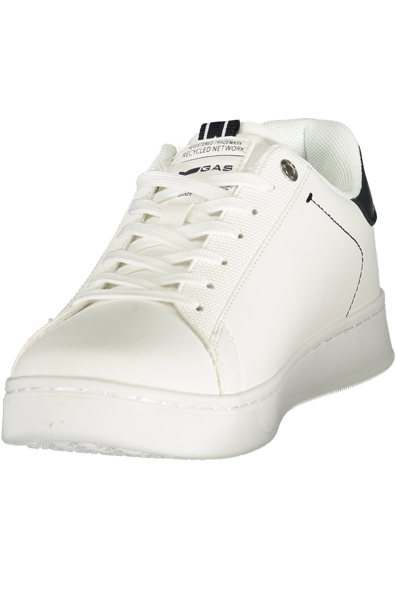 GAS Herren Sneaker – Sportschuh mit Schnürsenkeln, sportlich Weiß