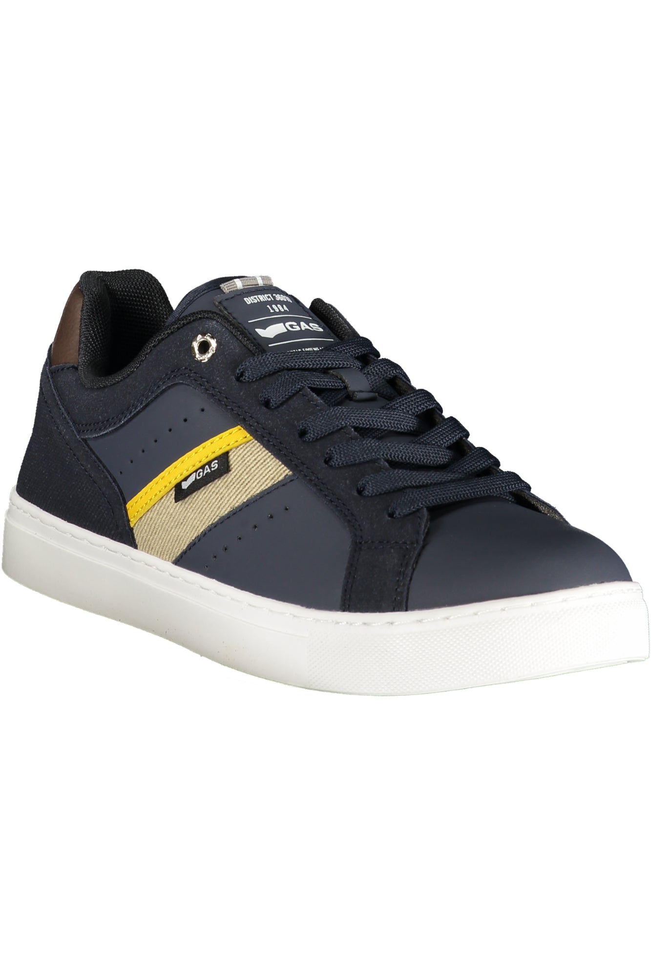 GAS Herren Sneaker – Sportschuh mit Schnürsenkeln, sportlich Blau