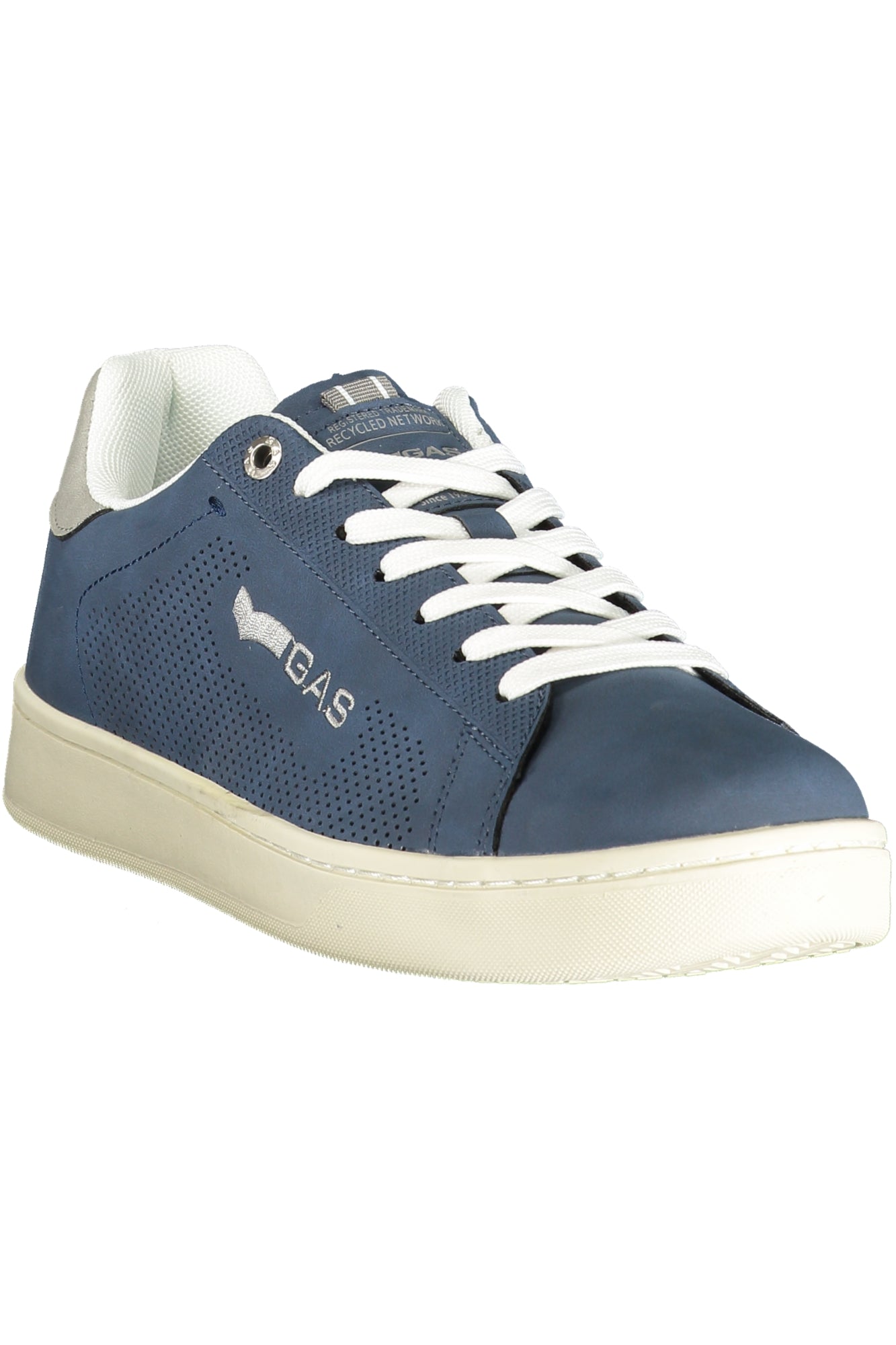 GAS Herren Sneaker – Sportschuh mit Schnürsenkeln, sportlich Blau