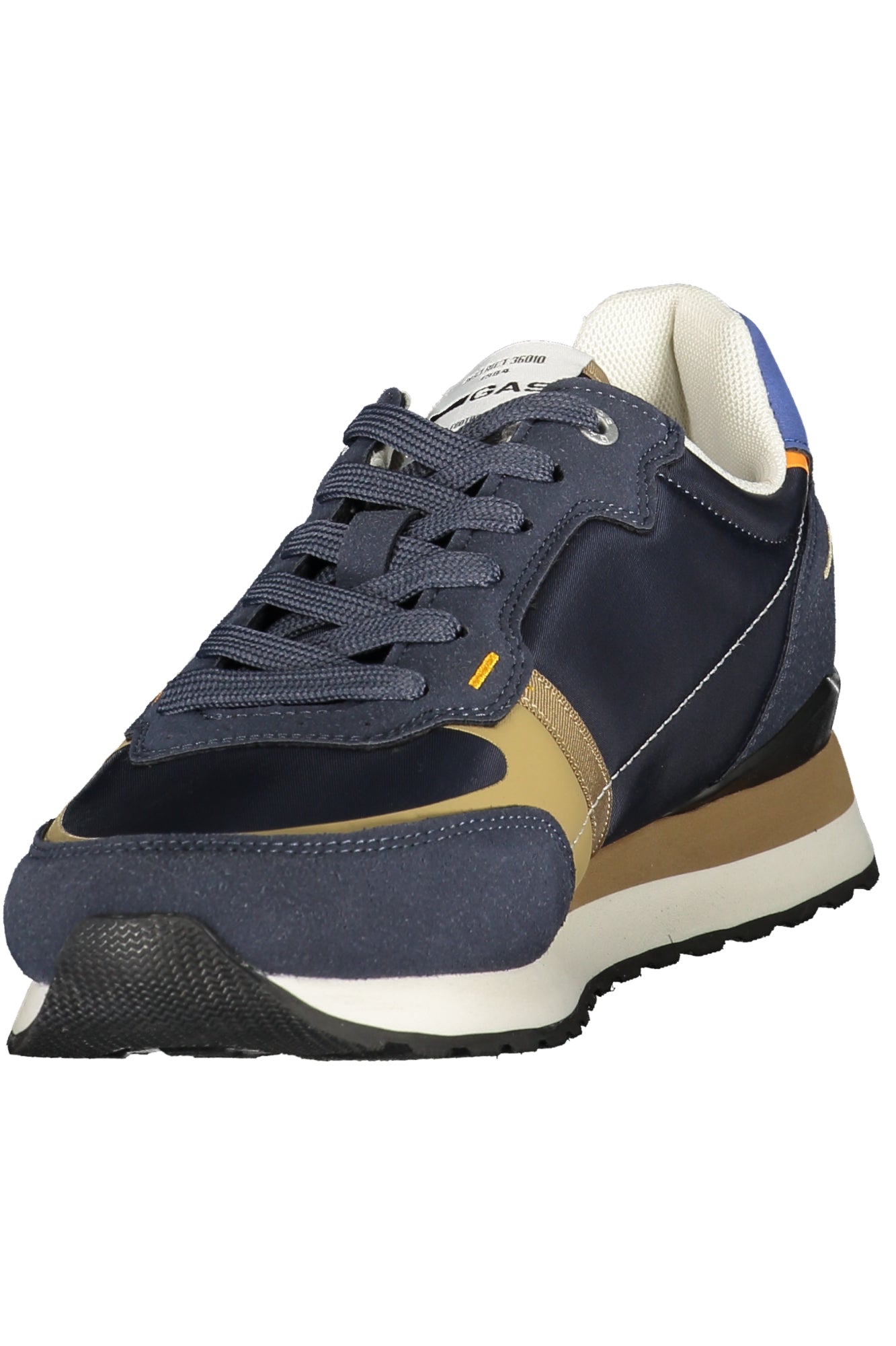 GAS Herren Sneaker – Sportschuh mit Schnürsenkeln, sportlich Blau