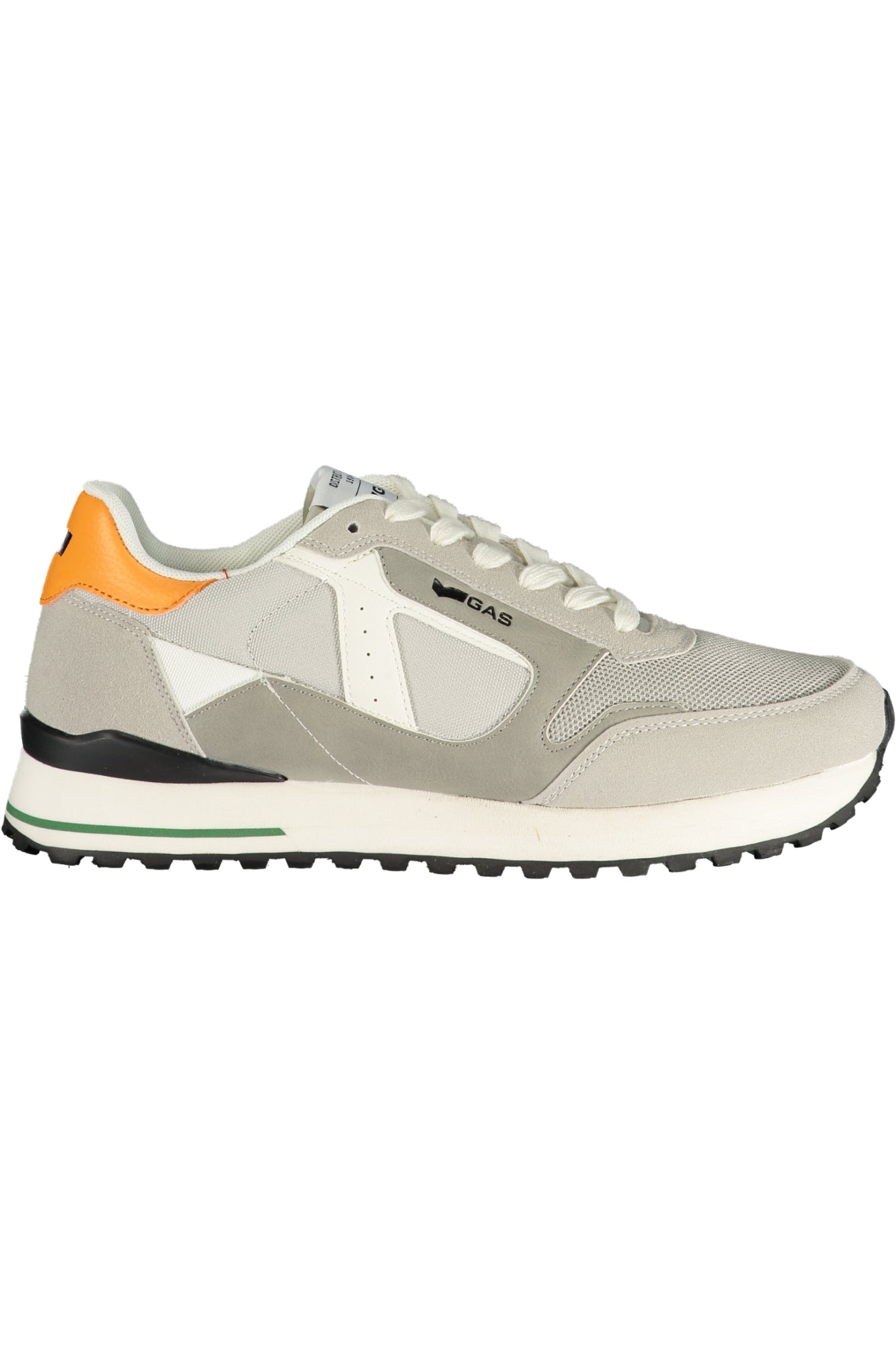 GAS Herren Sneaker – Sportschuh mit Schnürsenkeln, sportlich Grau