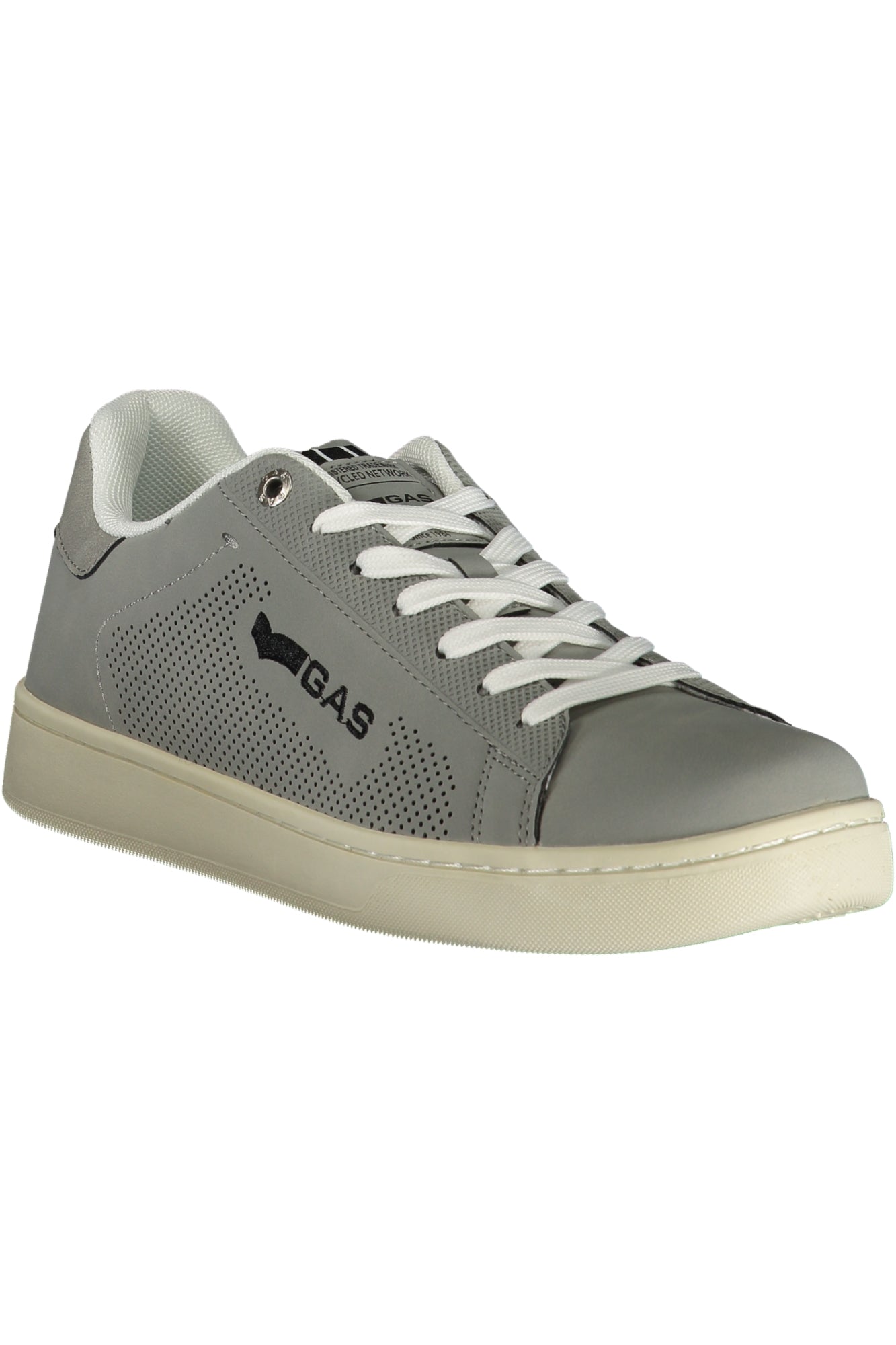 GAS Herren Sneaker – Sportschuh mit Schnürsenkeln, sportlich Grau