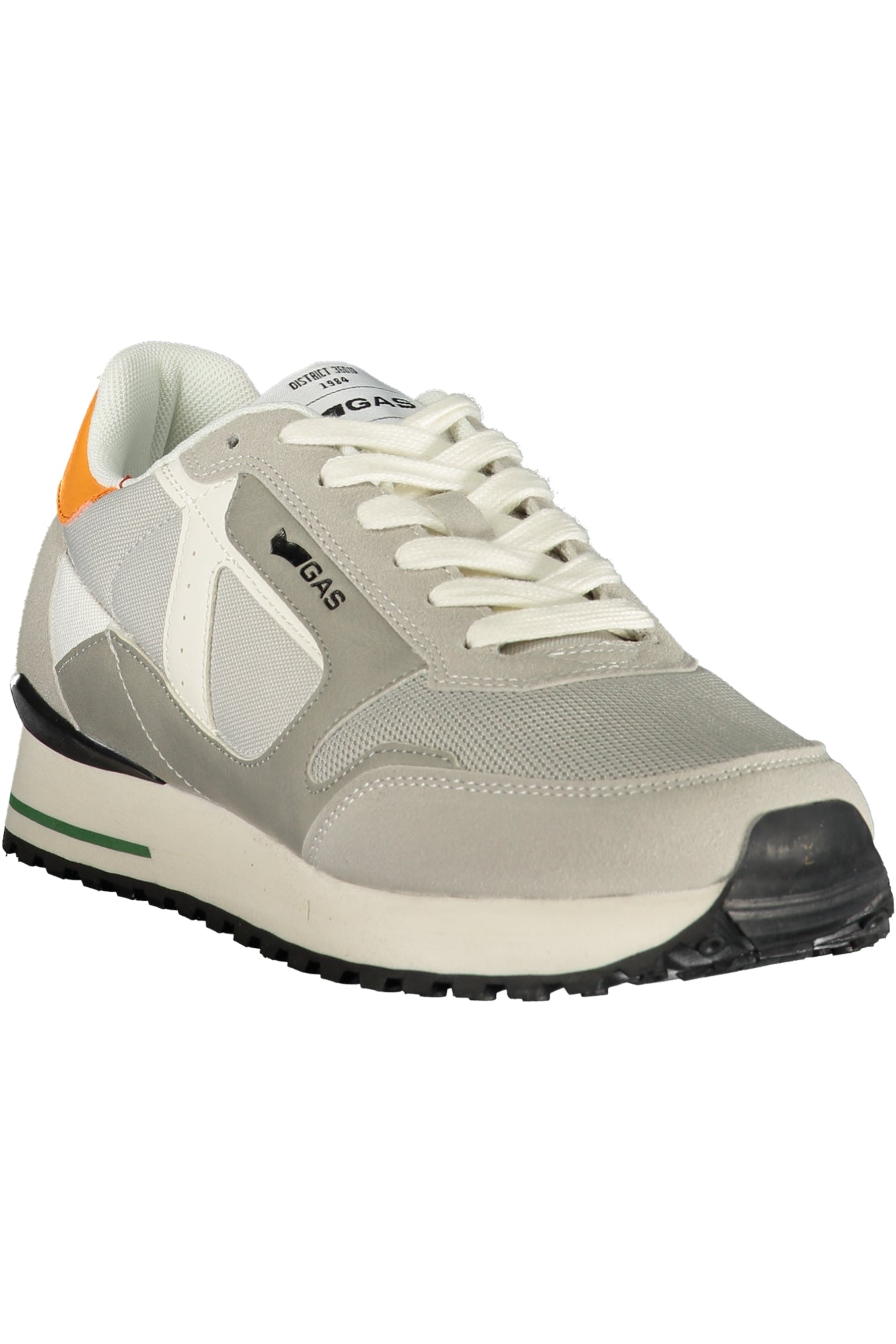 GAS Herren Sneaker – Sportschuh mit Schnürsenkeln, sportlich Grau