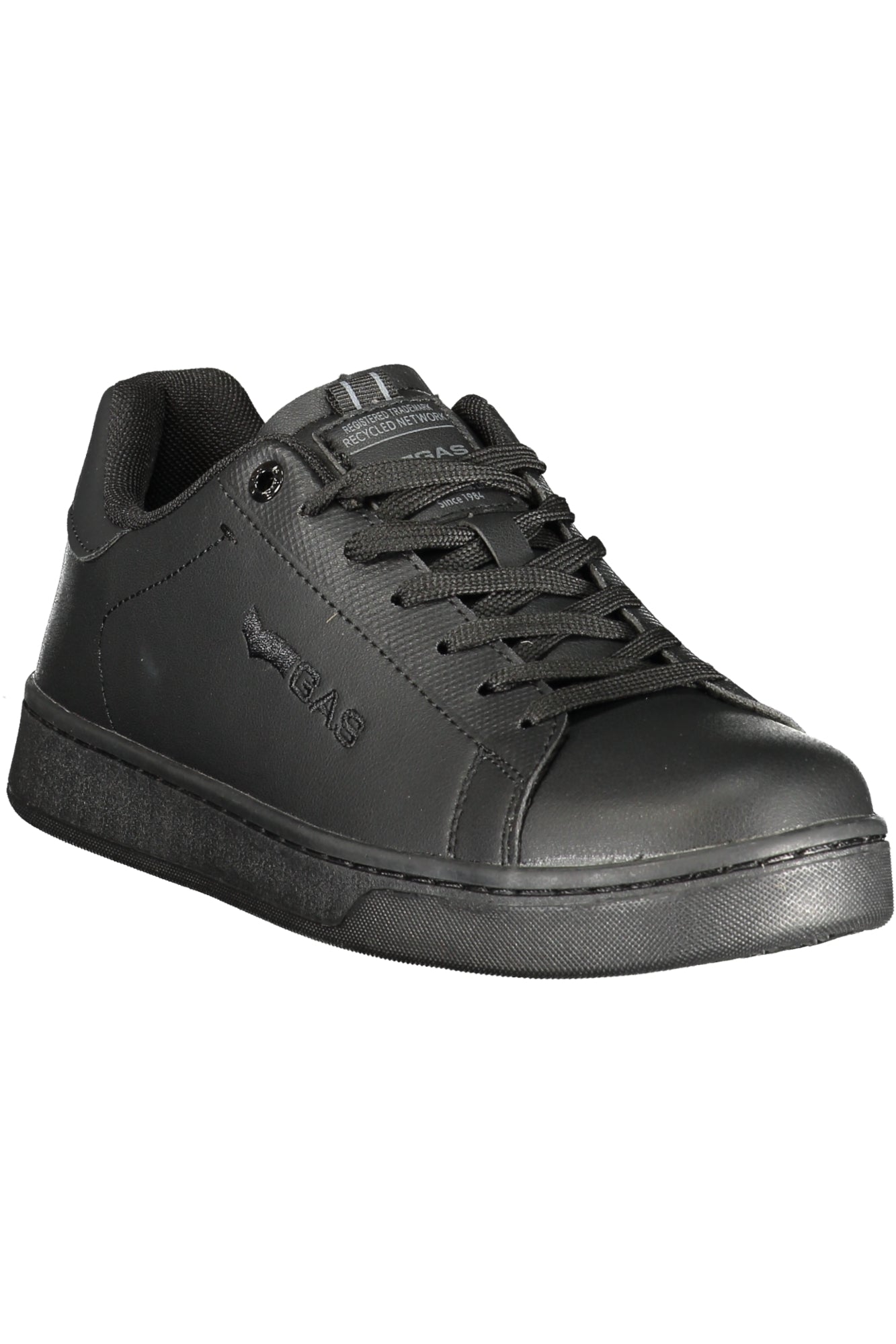 GAS Herren Sneaker – Sportschuh mit Schnürsenkeln, sportlich Schwarz