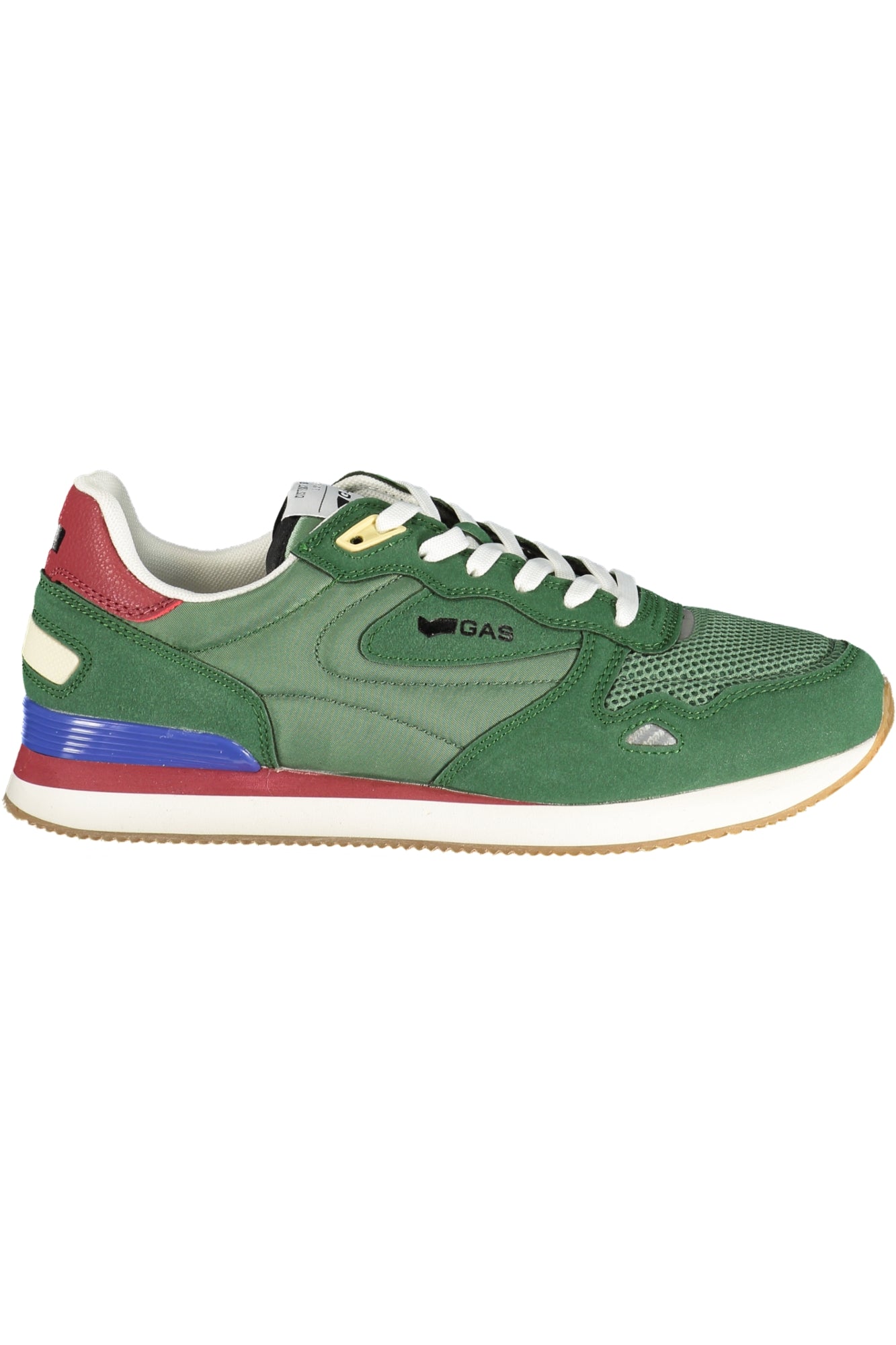 GAS Herren Sneaker – Sportschuh mit Schnürsenkeln, sportlich Grün