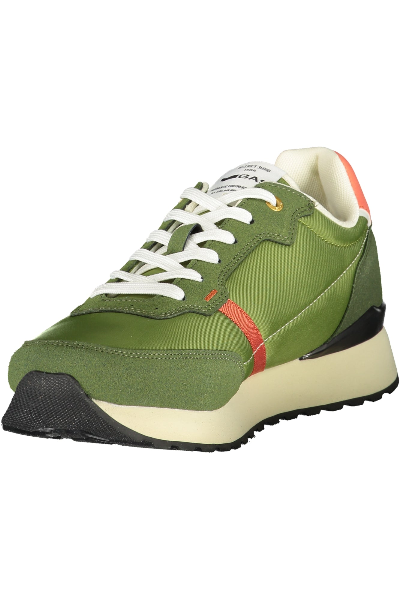 GAS Herren Sneaker – Sportschuh mit Schnürsenkeln, sportlich Grün